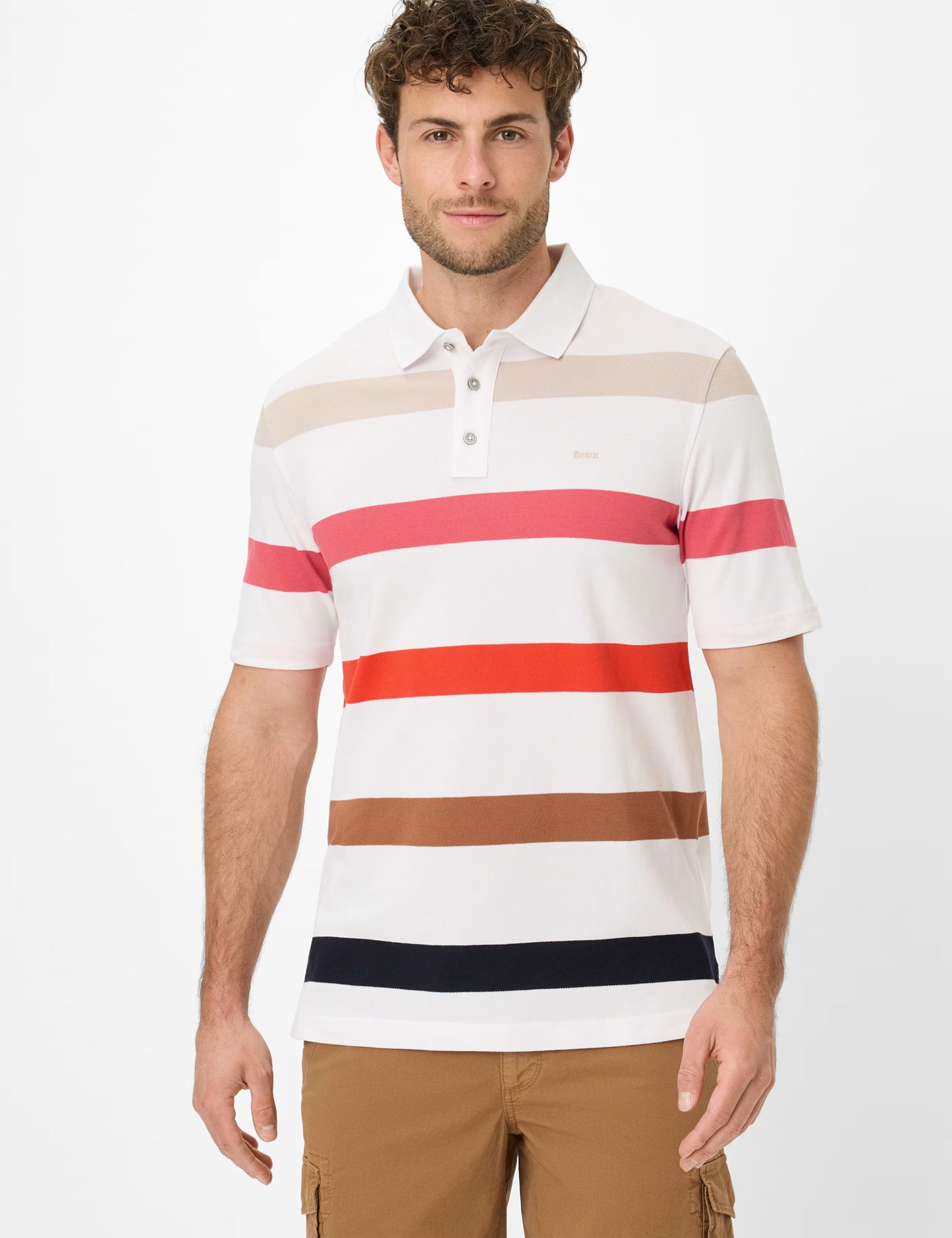 Hi-Flex: Polo Shirt in Cotton Blend