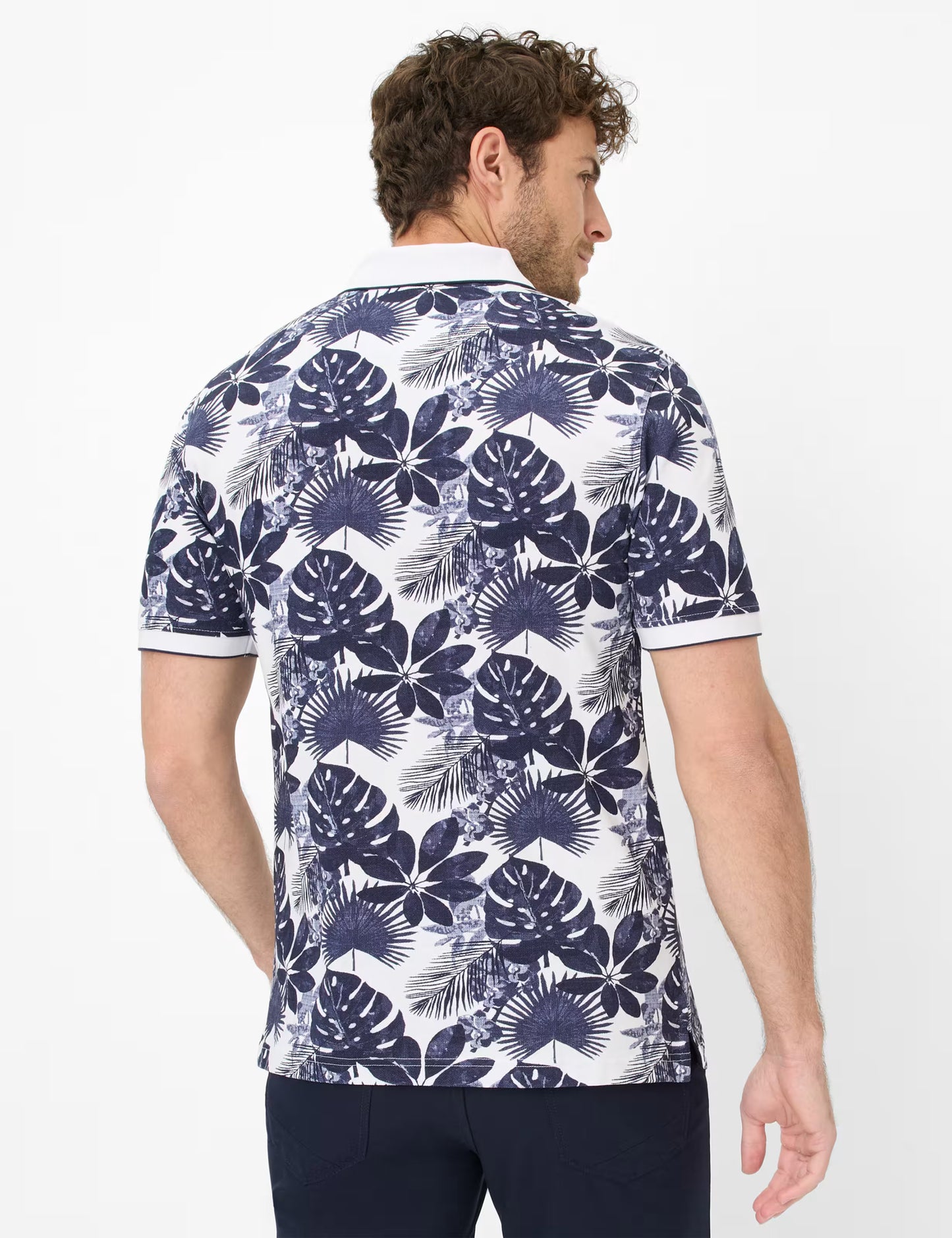 Hi-Flex: Polo Shirt in Cotton Blend