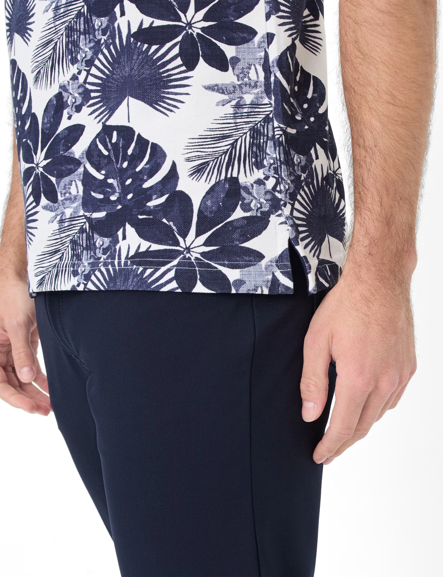 Hi-Flex: Polo Shirt in Cotton Blend