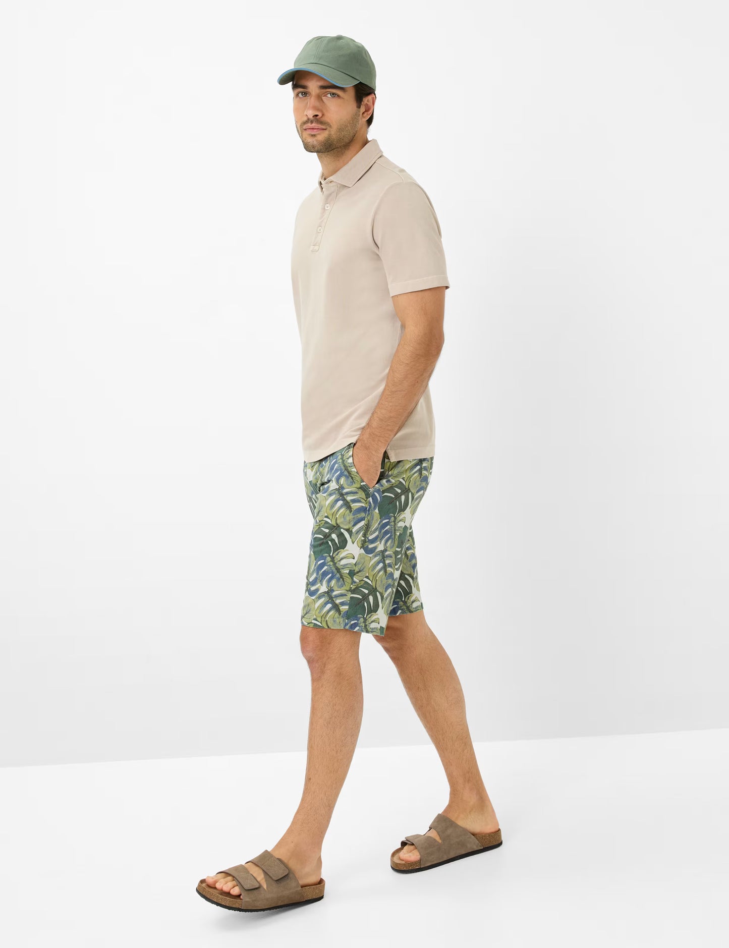 Pique Knit: Polo Shirt in Cotton Mix