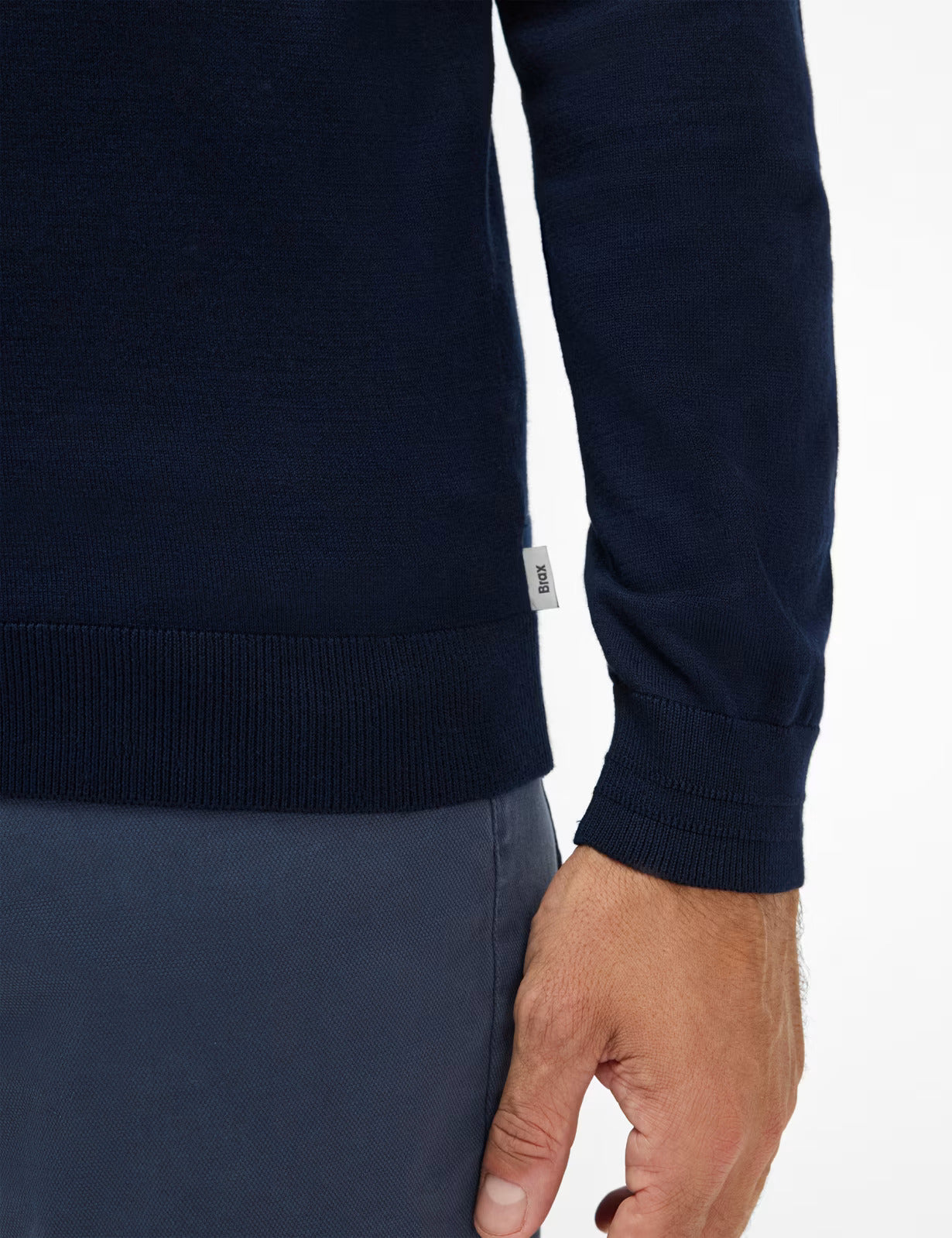 Pimaflex: Knit Sweater in a Cotton Mix