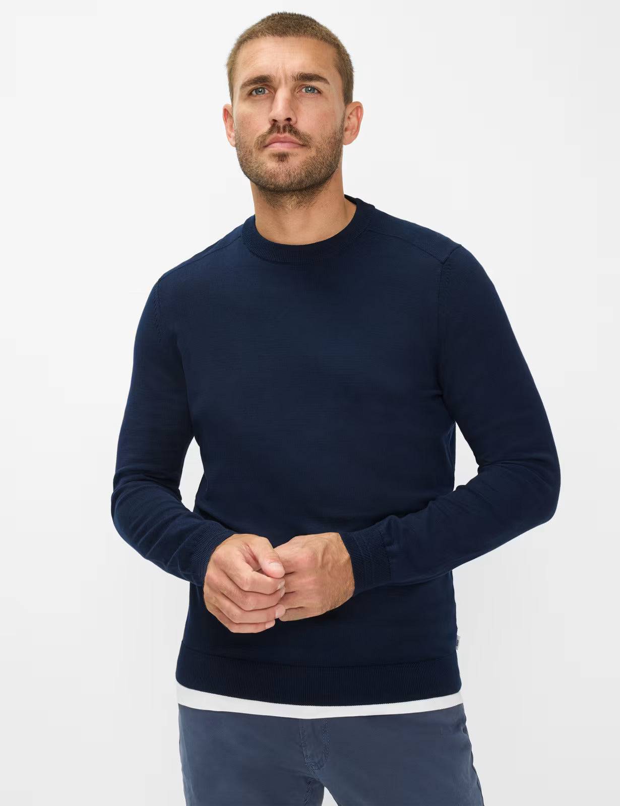 Pimaflex: Knit Sweater in a Cotton Mix