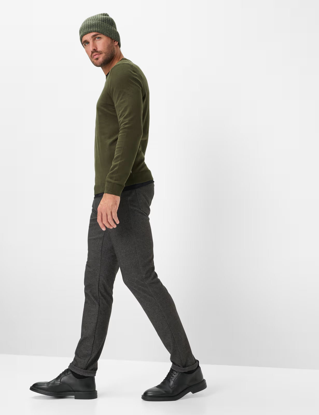 Pimaflex: Knit Sweater in a Cotton Mix