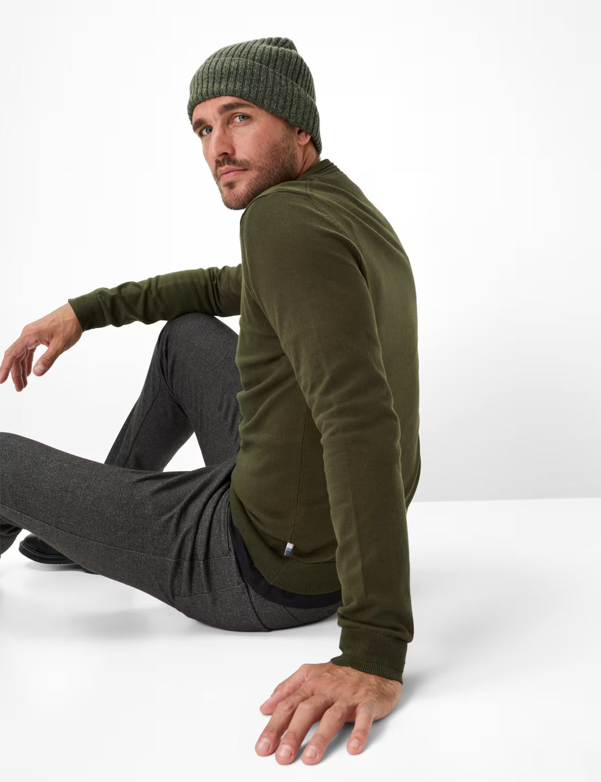 Pimaflex: Knit Sweater in a Cotton Mix