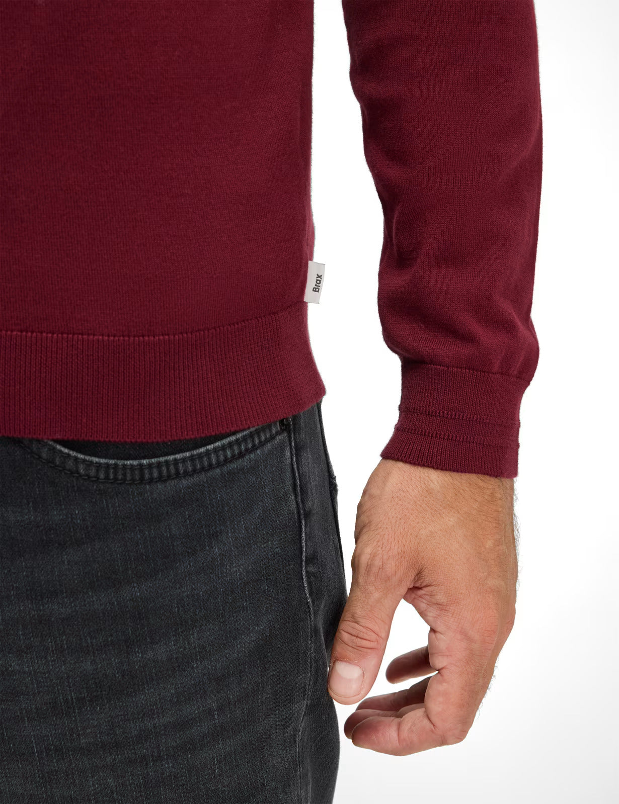 Pimaflex: Knit Sweater in a Cotton Mix