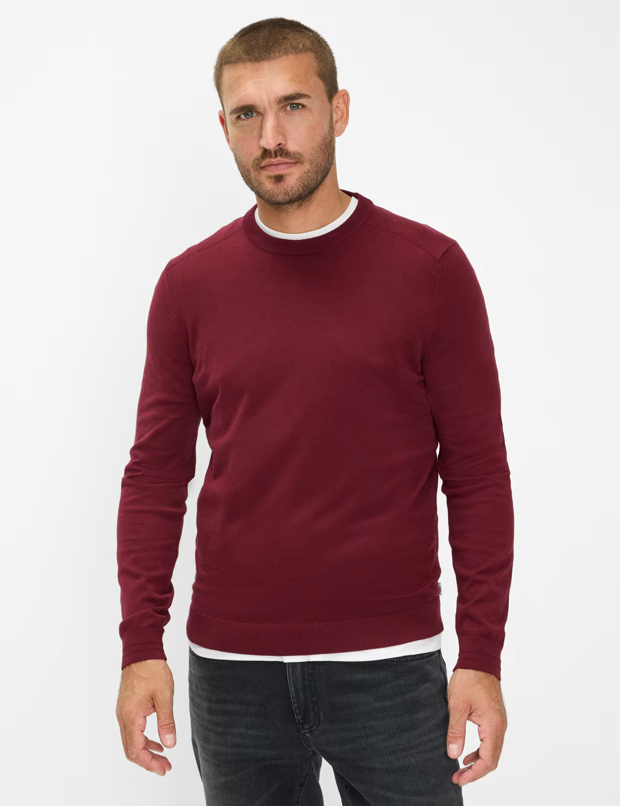 Pimaflex: Knit Sweater in a Cotton Mix
