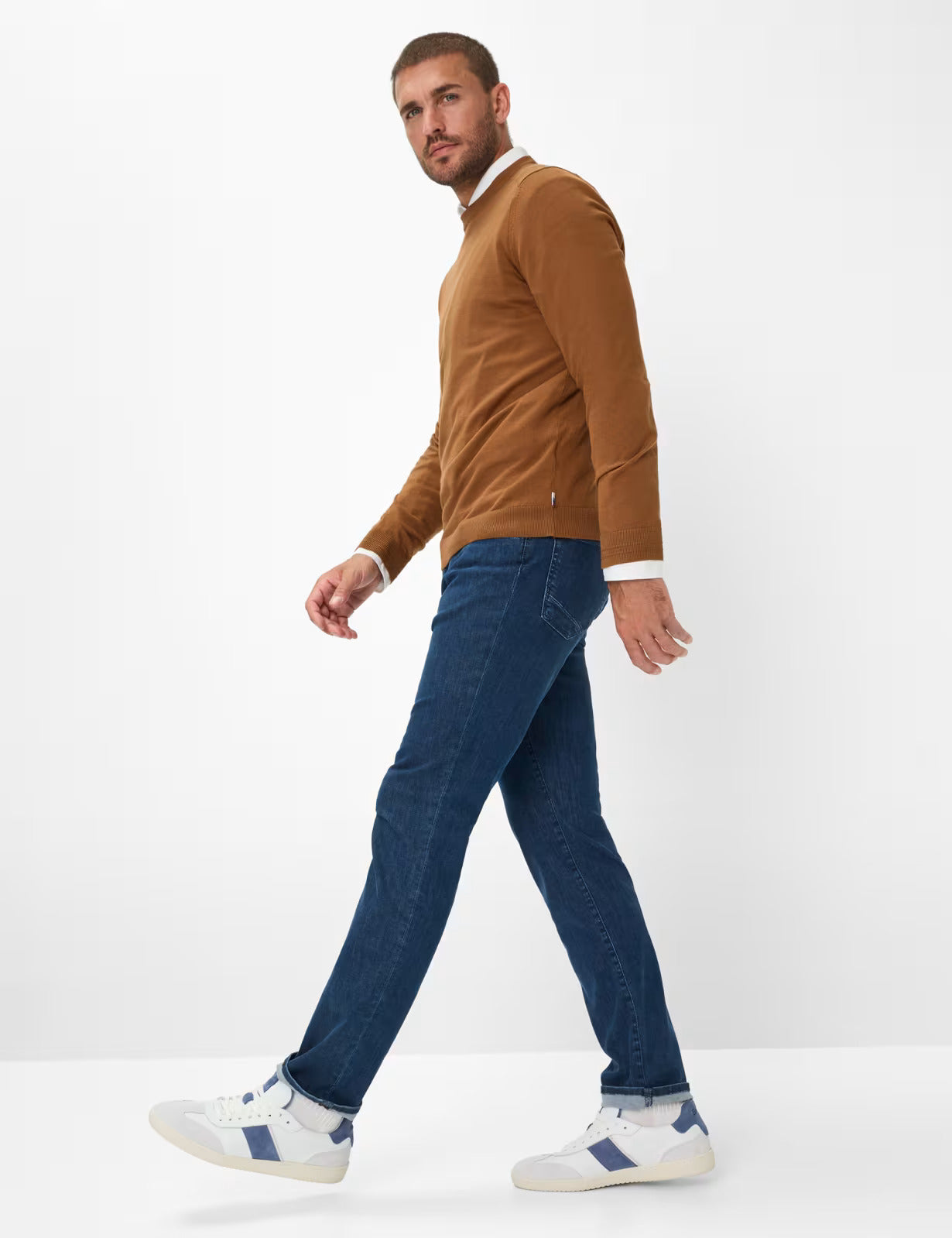 Pimaflex: Knit Sweater in a Cotton Mix