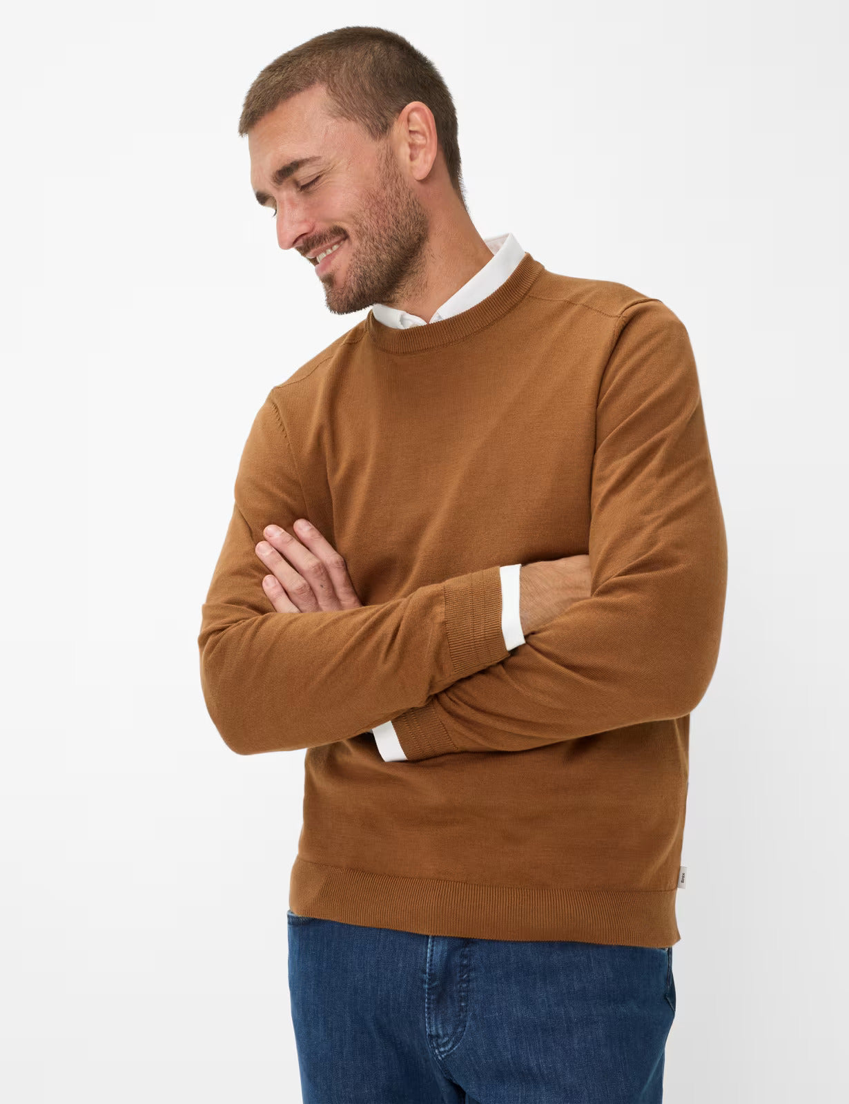 Pimaflex: Knit Sweater in a Cotton Mix