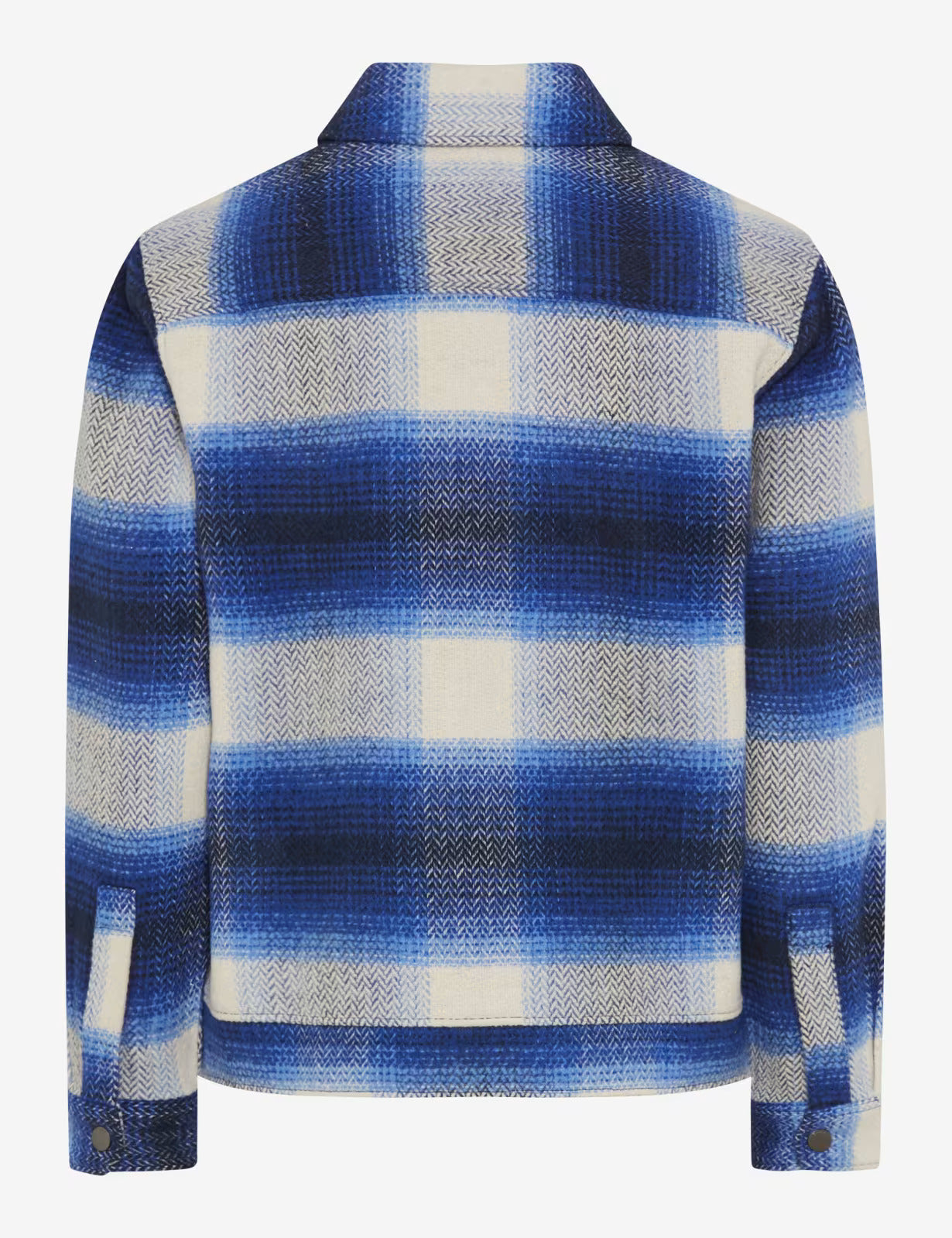 Flannel: Overshirt in Polyester Blend