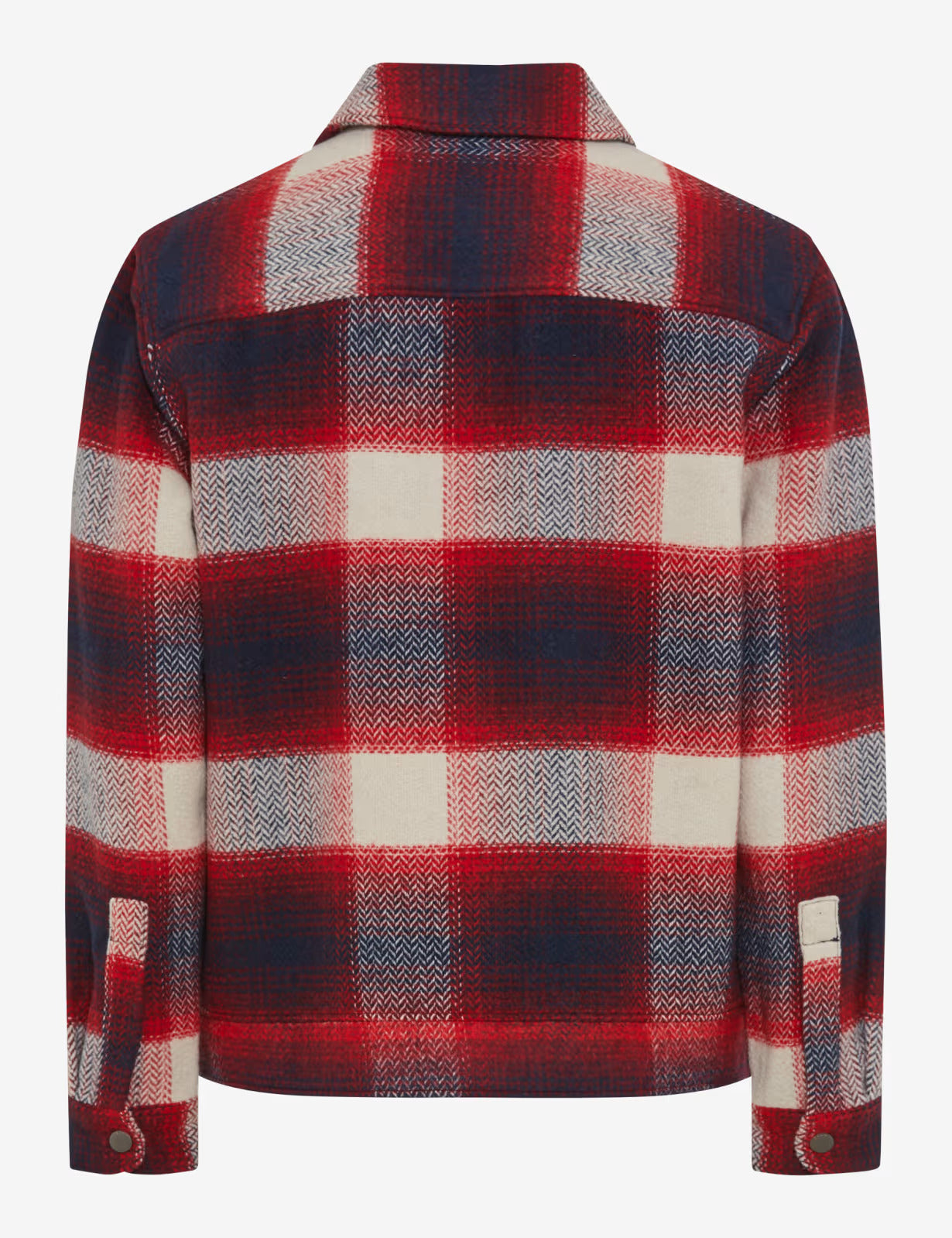 Flannel: Overshirt in Polyester Blend