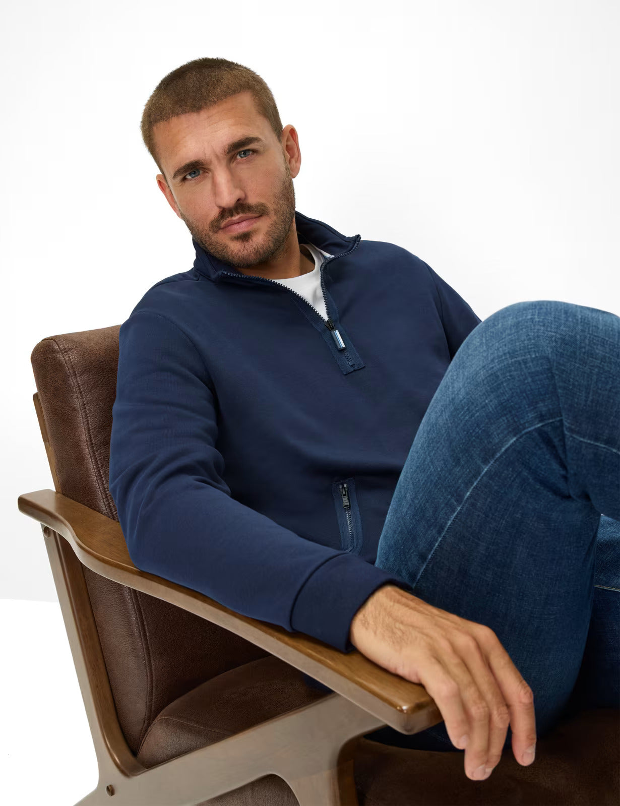 Pima Cotton: Sweatshirt in a Cotton Blend