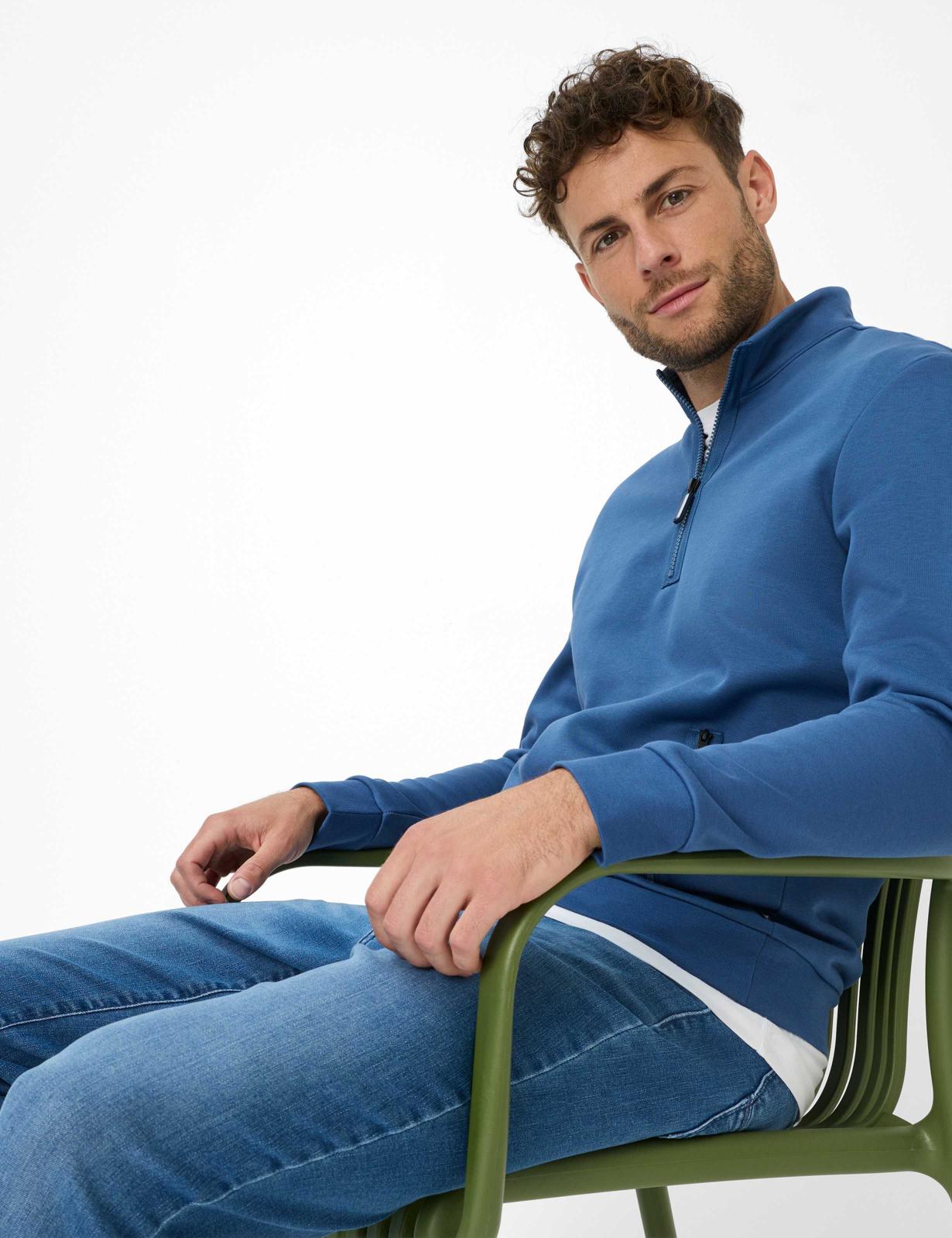Pima Cotton: Sweatshirt in a Cotton Blend