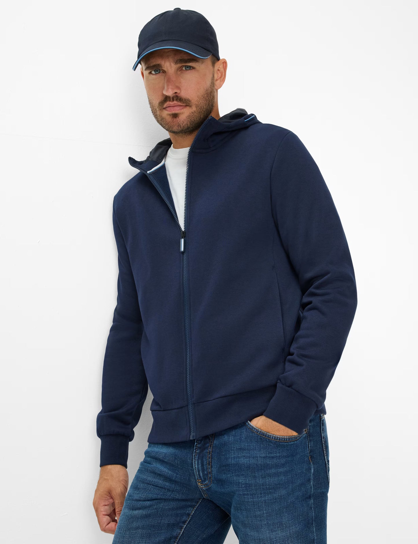 Pima Cotton: Sweat Jacket in a Cotton Blend