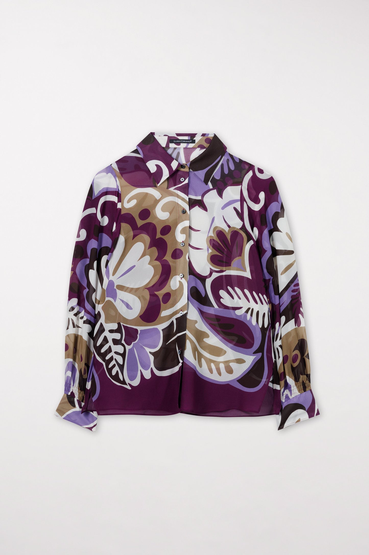 Blouse with Floral Print