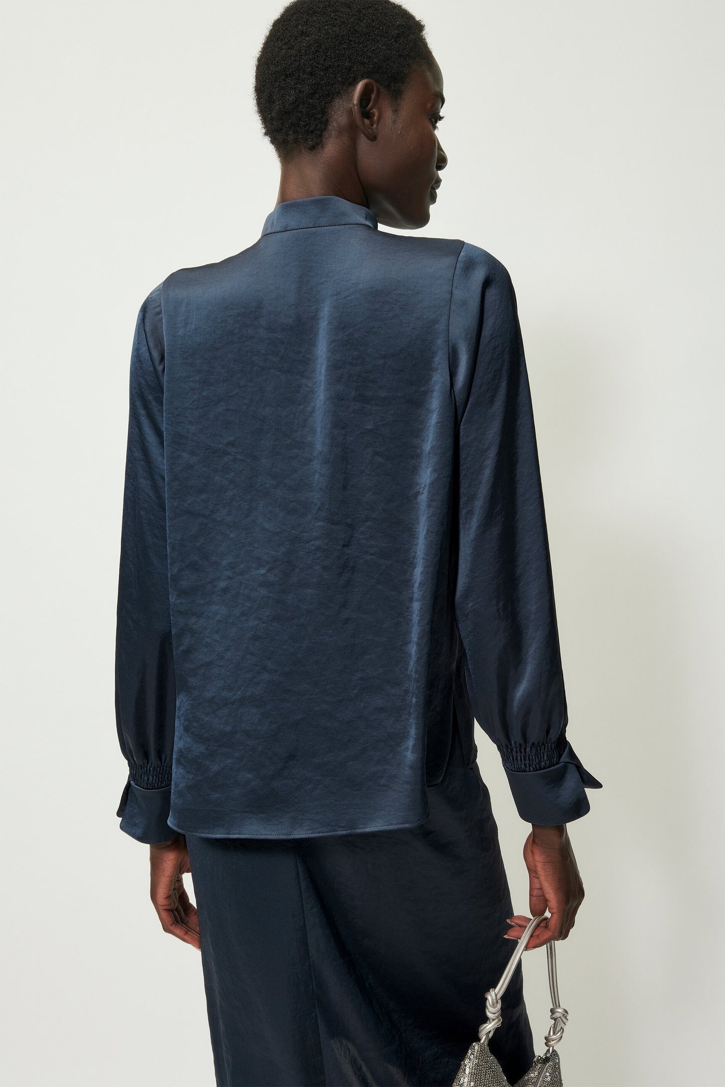 Blouse with Smocked Details