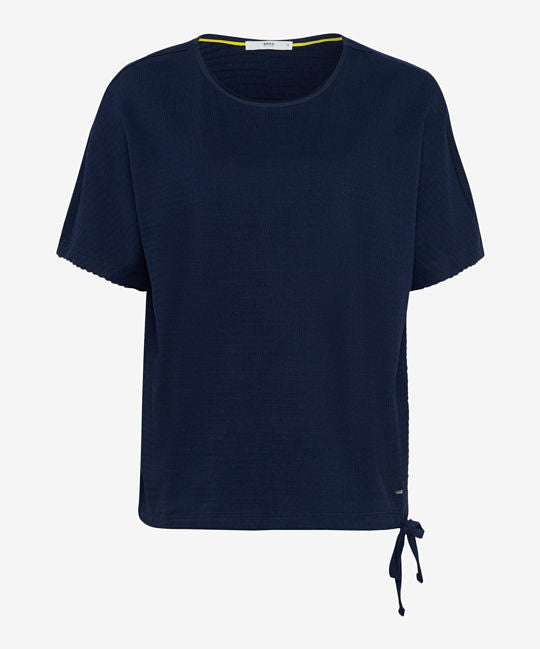 Shirt with Sporty Drawstring