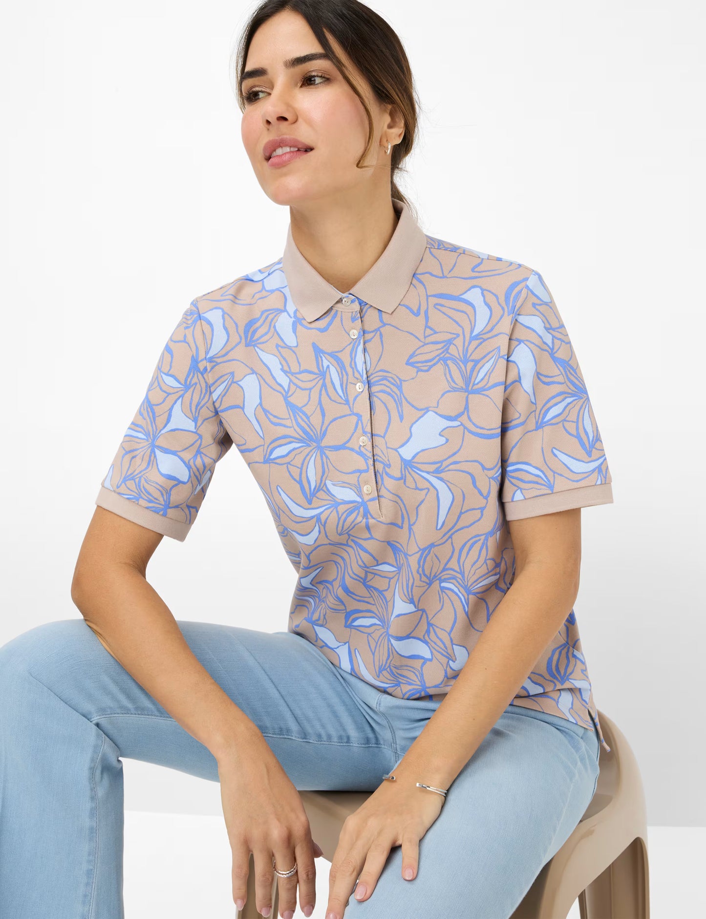 Piqué: Polo Shirt in the Cotton Mix