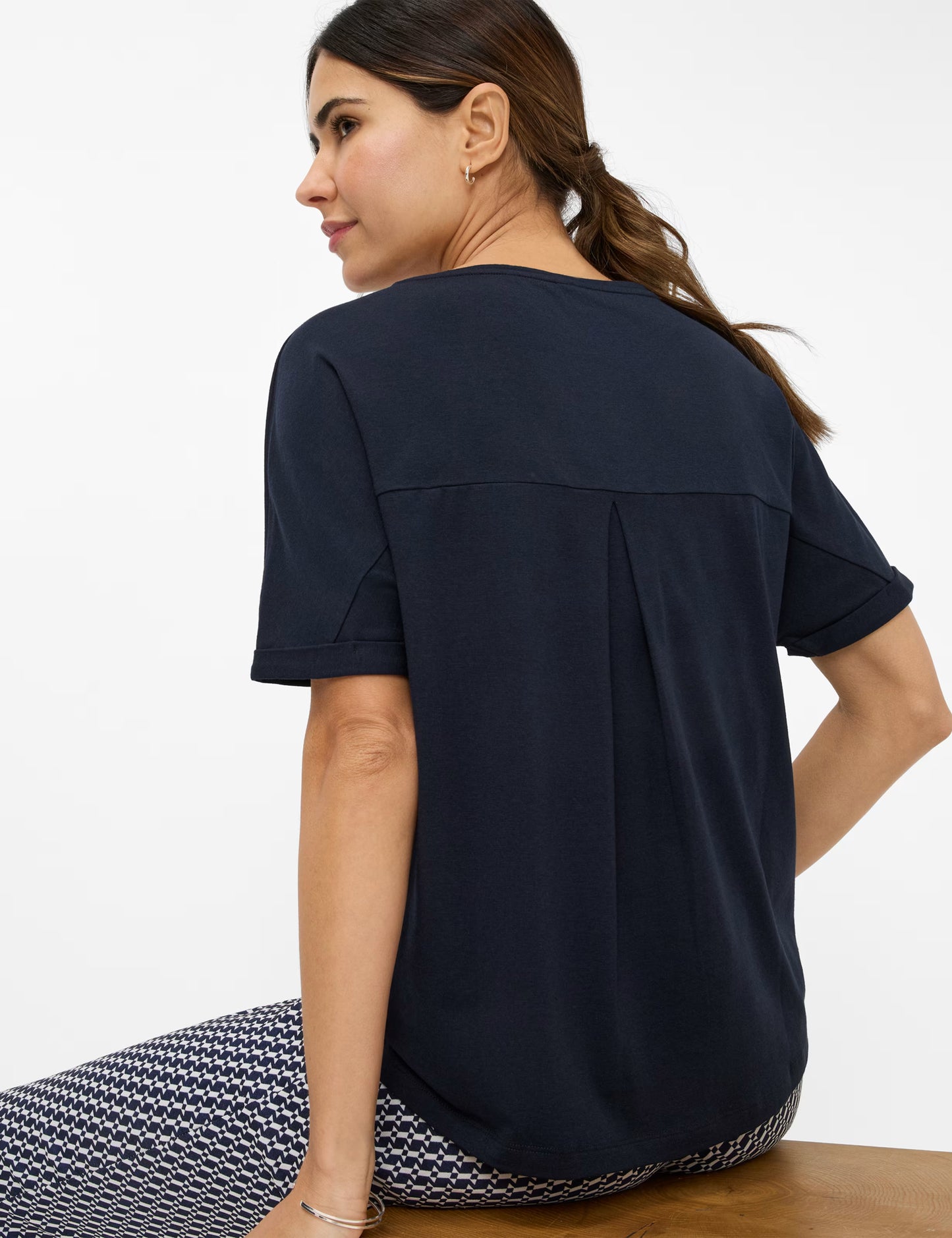 Jersey: T-Shirt in The Cotton Modal Mix