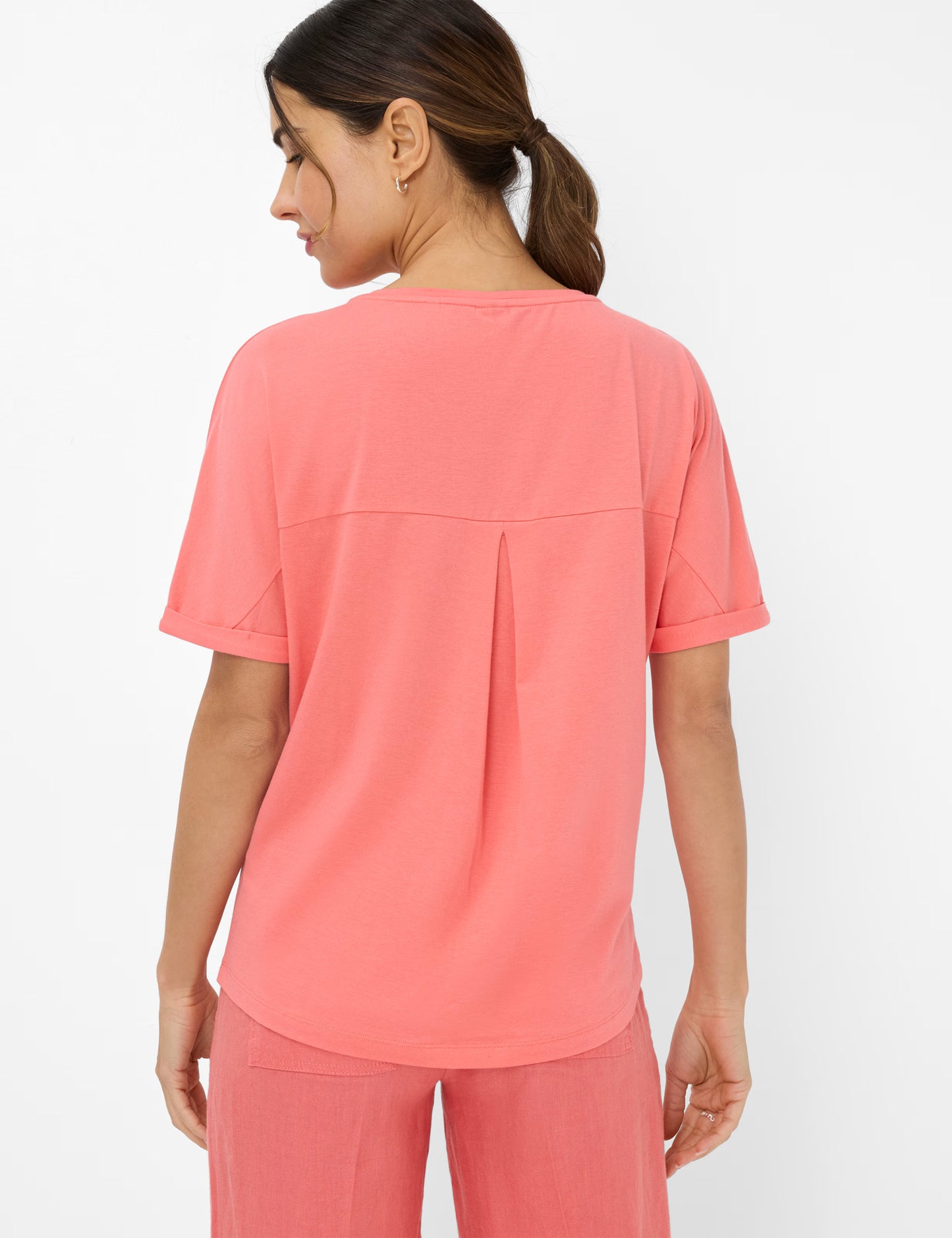 Jersey: T-Shirt in The Cotton Modal Mix