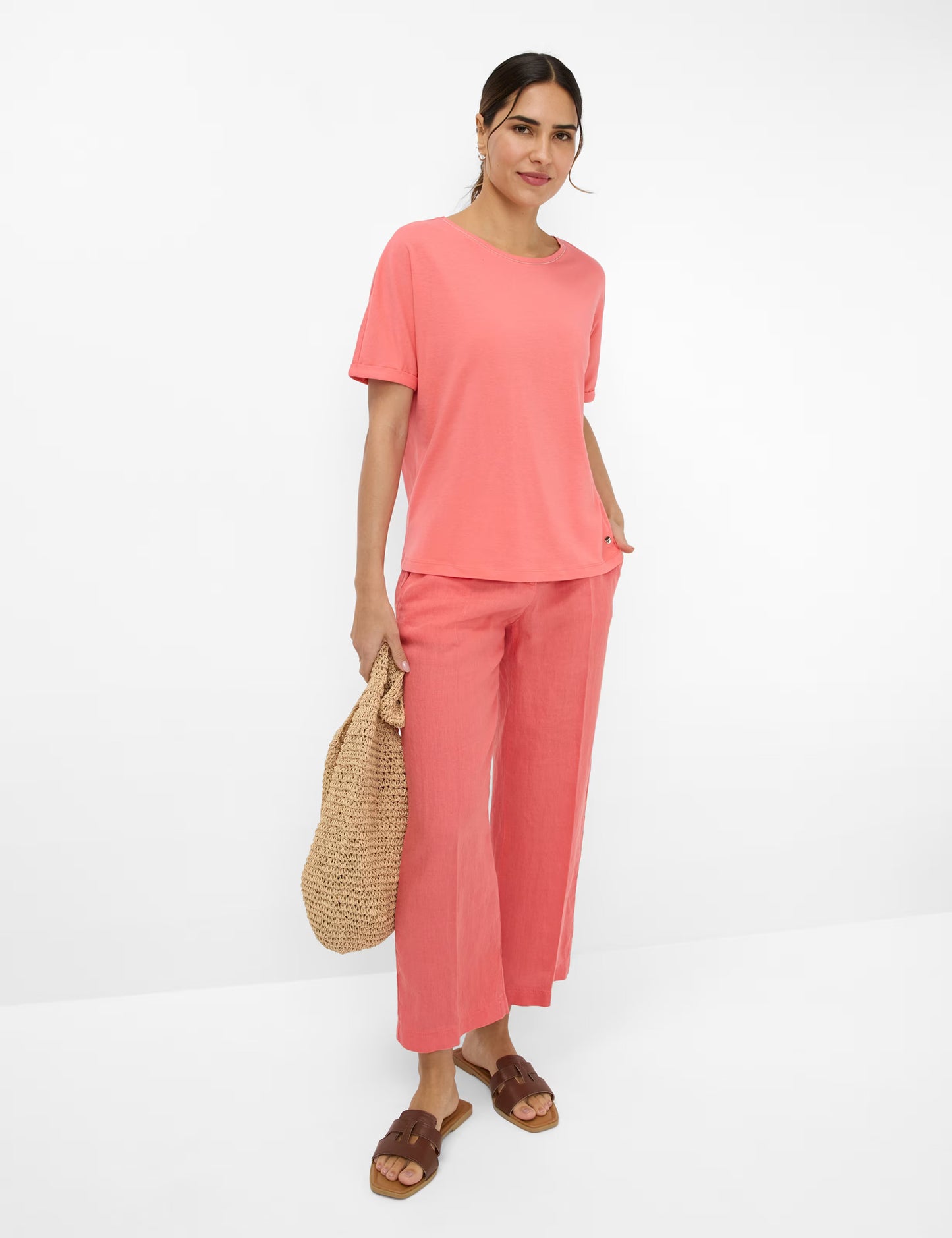 Jersey: T-Shirt in The Cotton Modal Mix