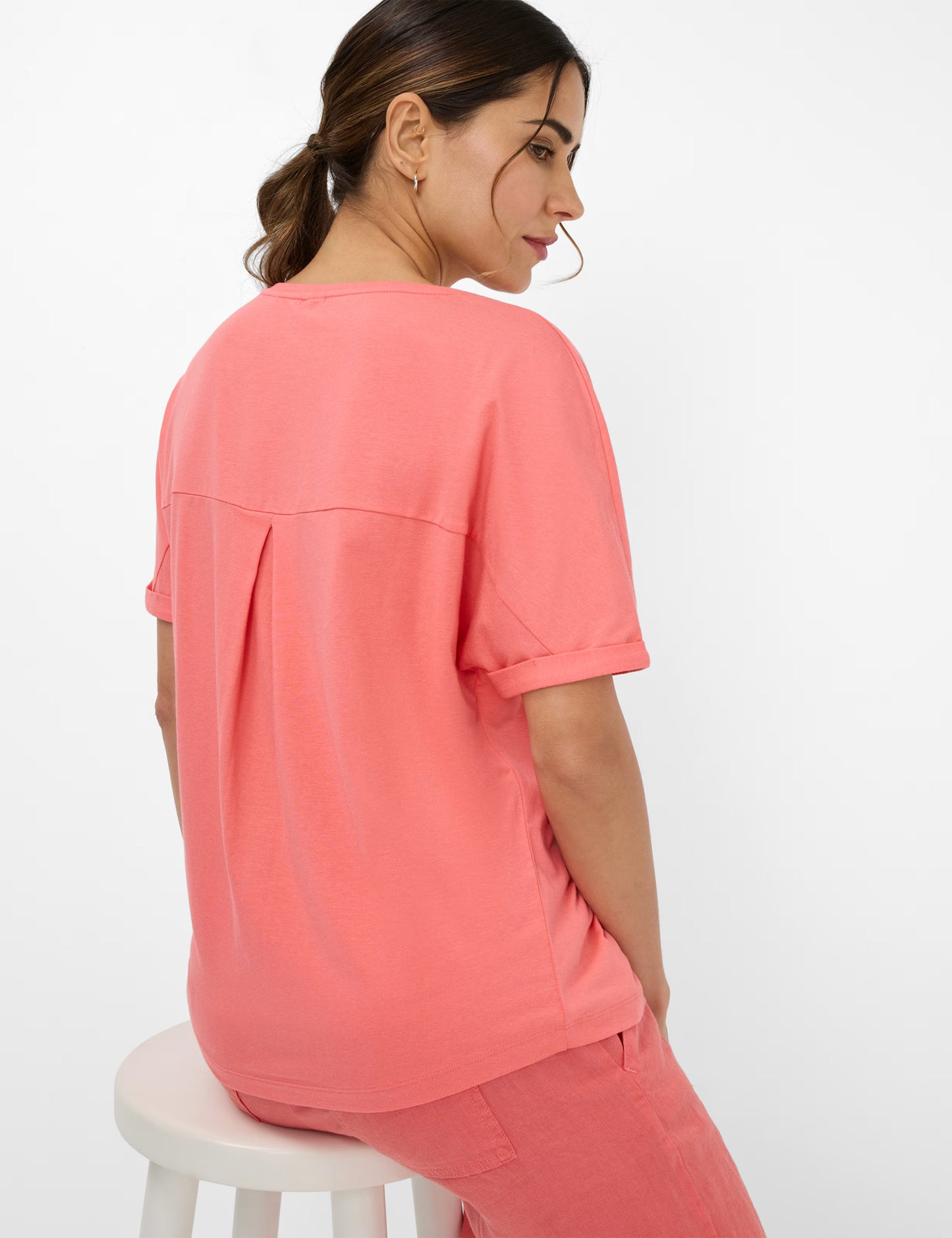 Jersey: T-Shirt in The Cotton Modal Mix