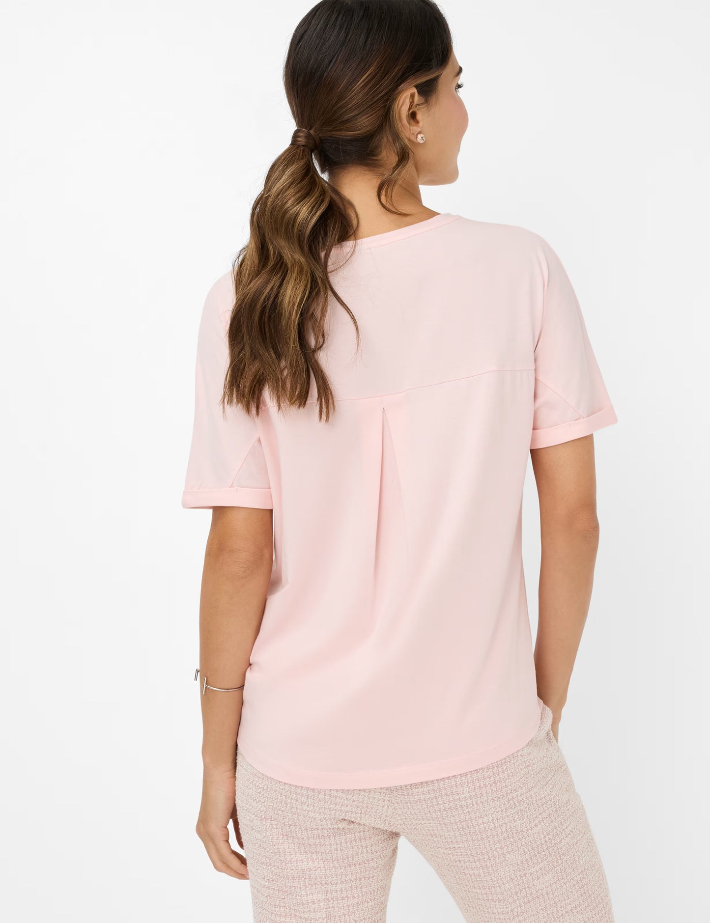 Jersey: T-Shirt in The Cotton Modal Mix