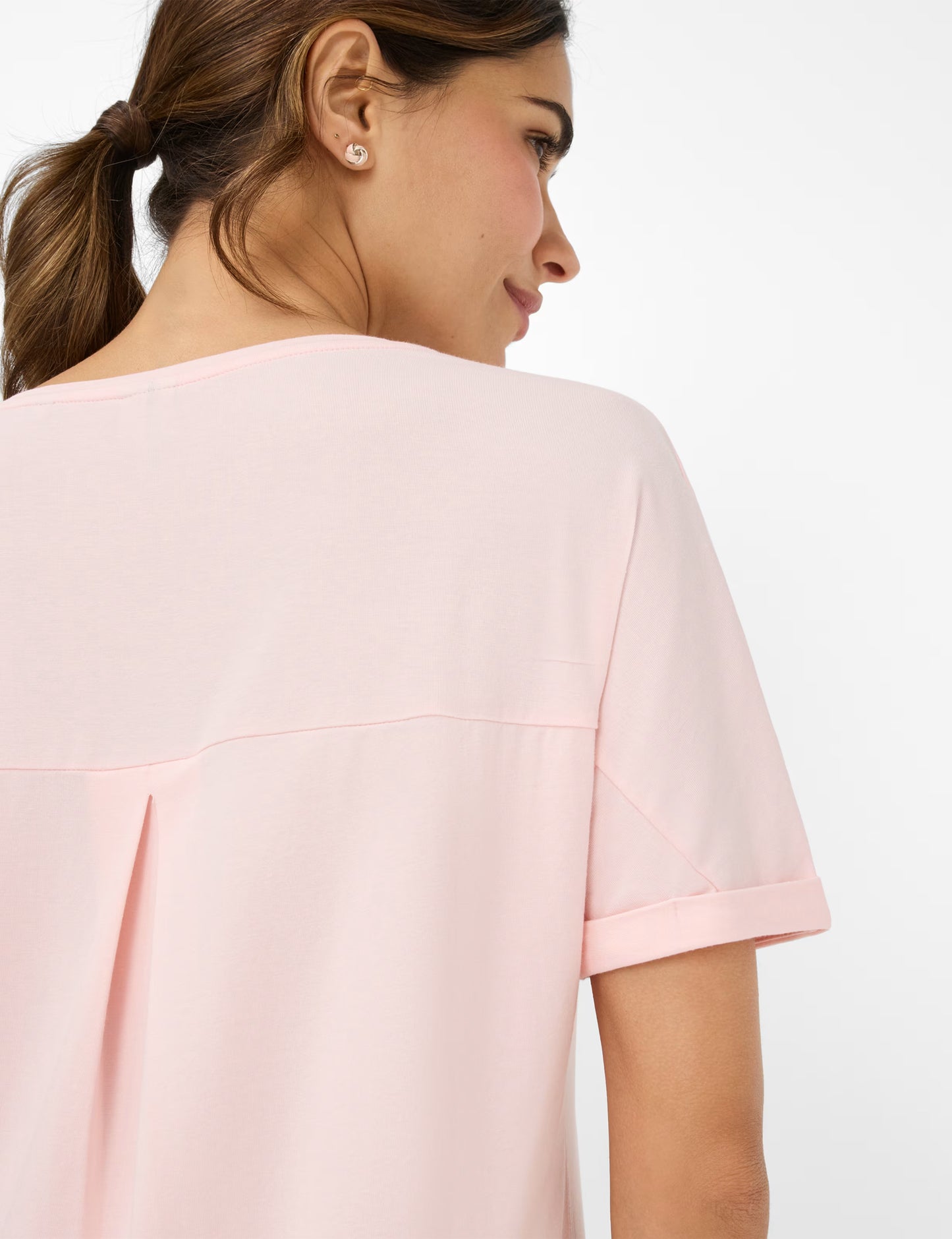 Jersey: T-Shirt in The Cotton Modal Mix
