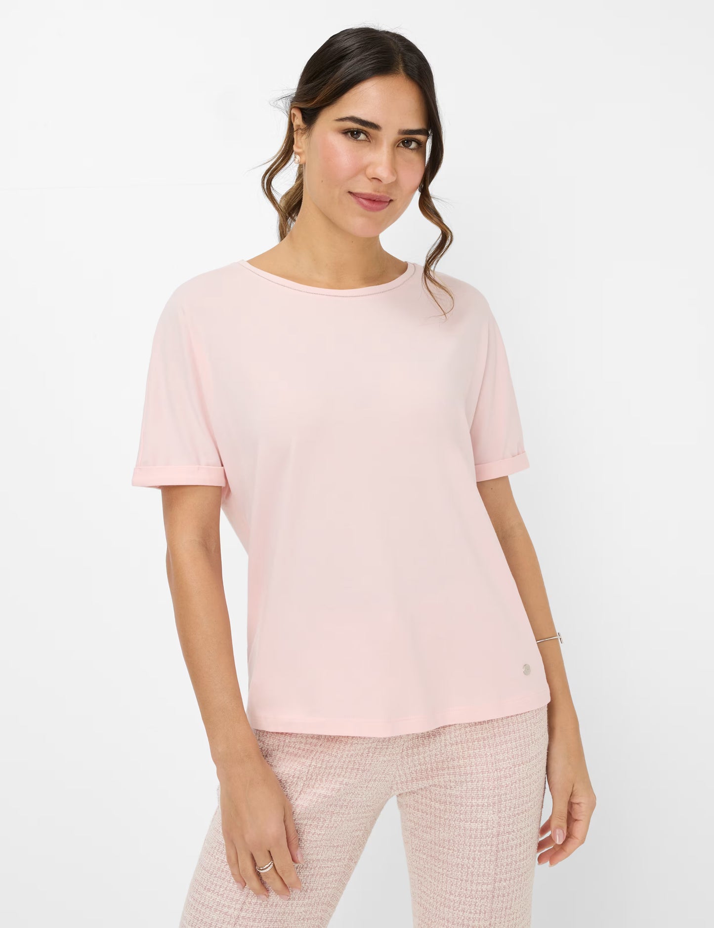 Jersey: T-Shirt in The Cotton Modal Mix
