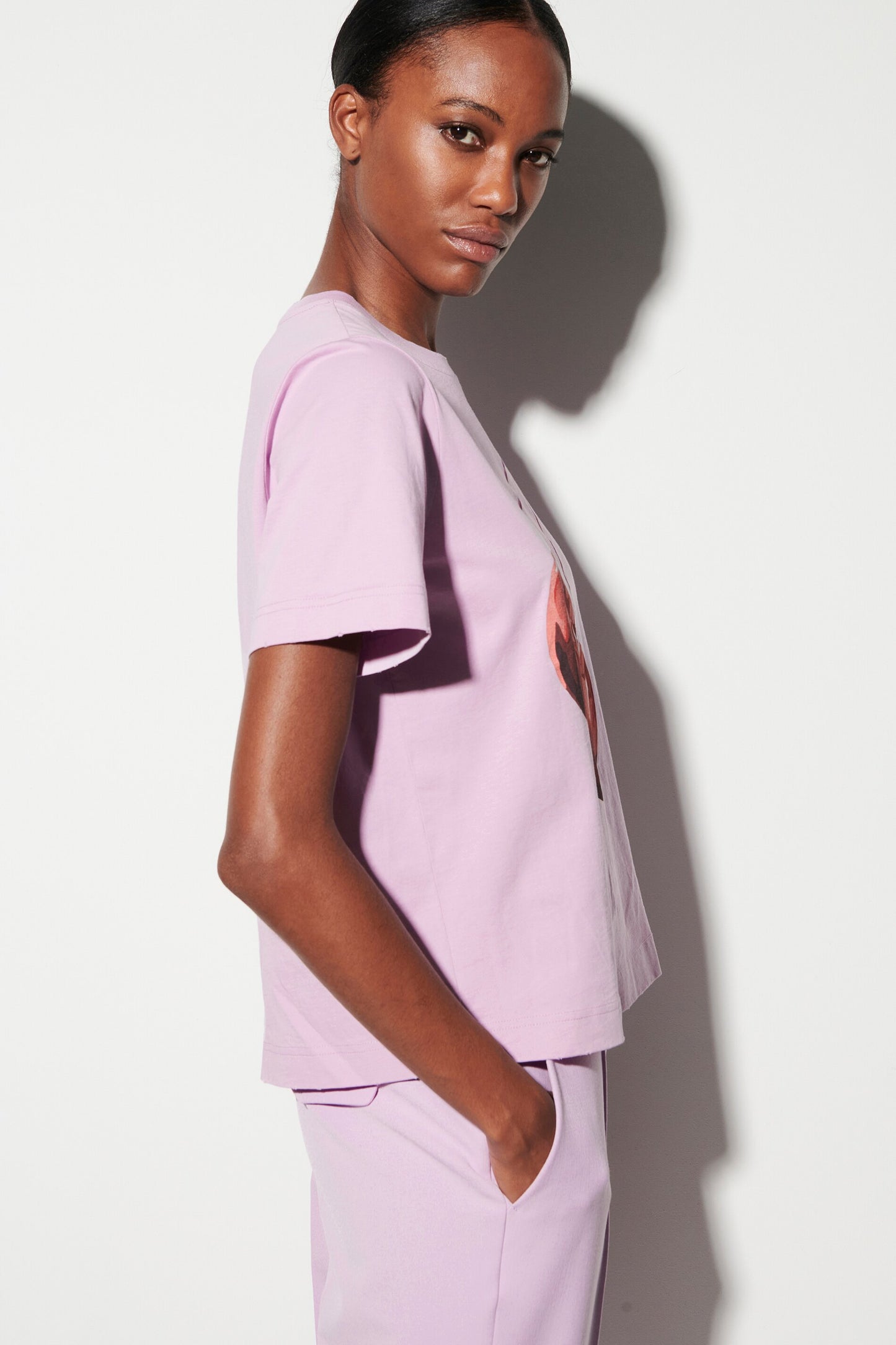 T-Shirt with Cherry Print