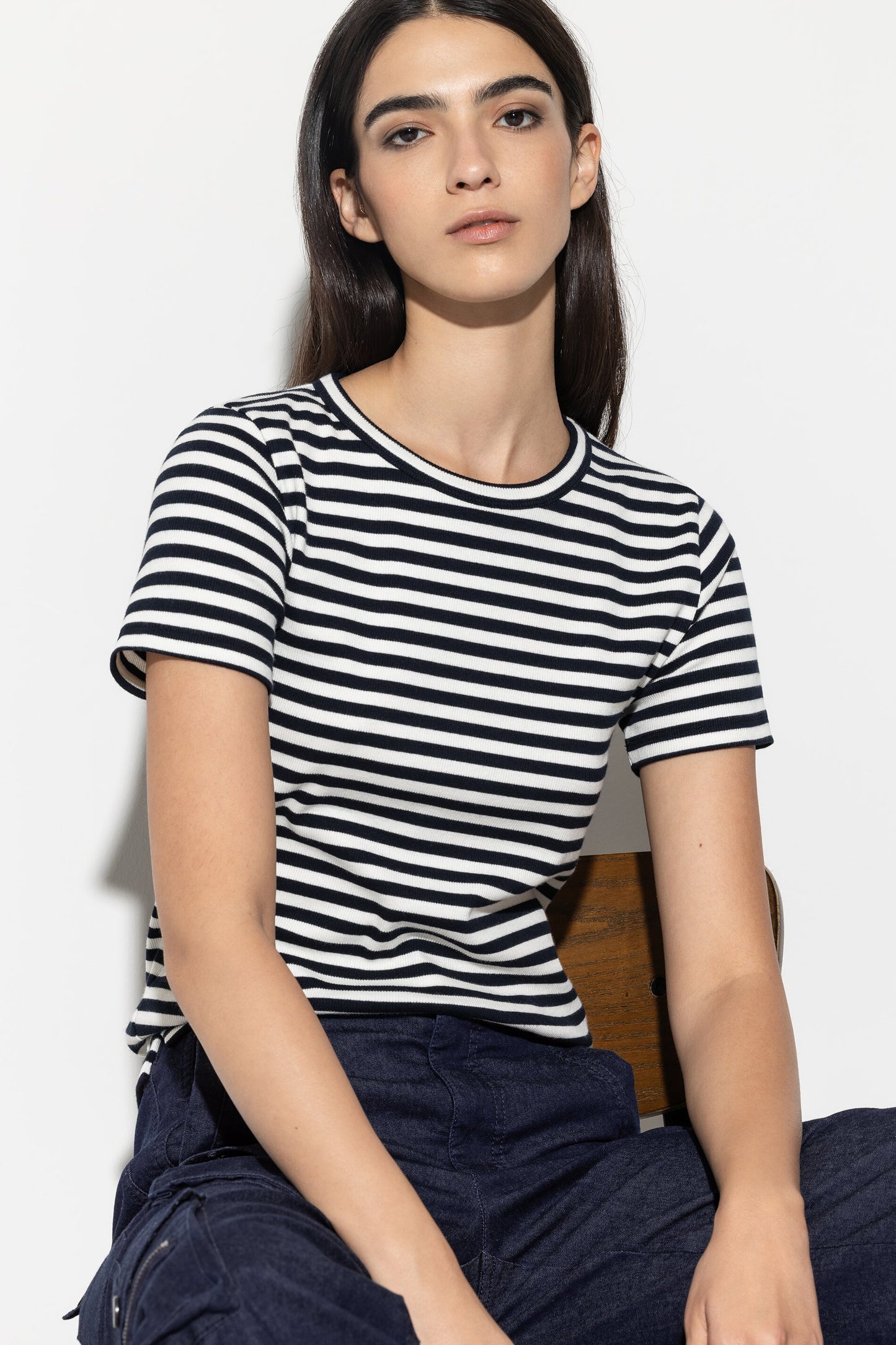 T-shirt with Stripes