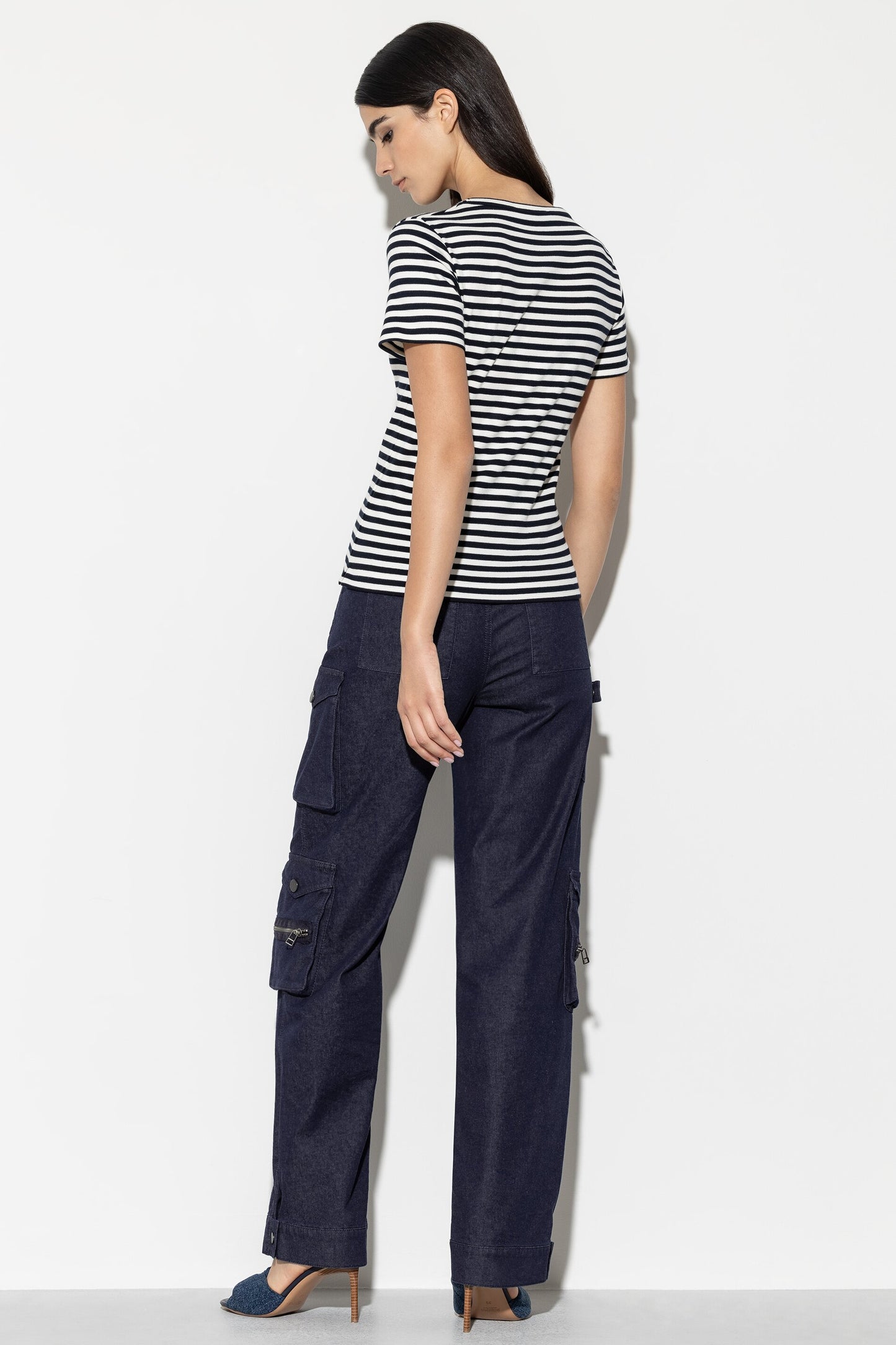 T-shirt with Stripes