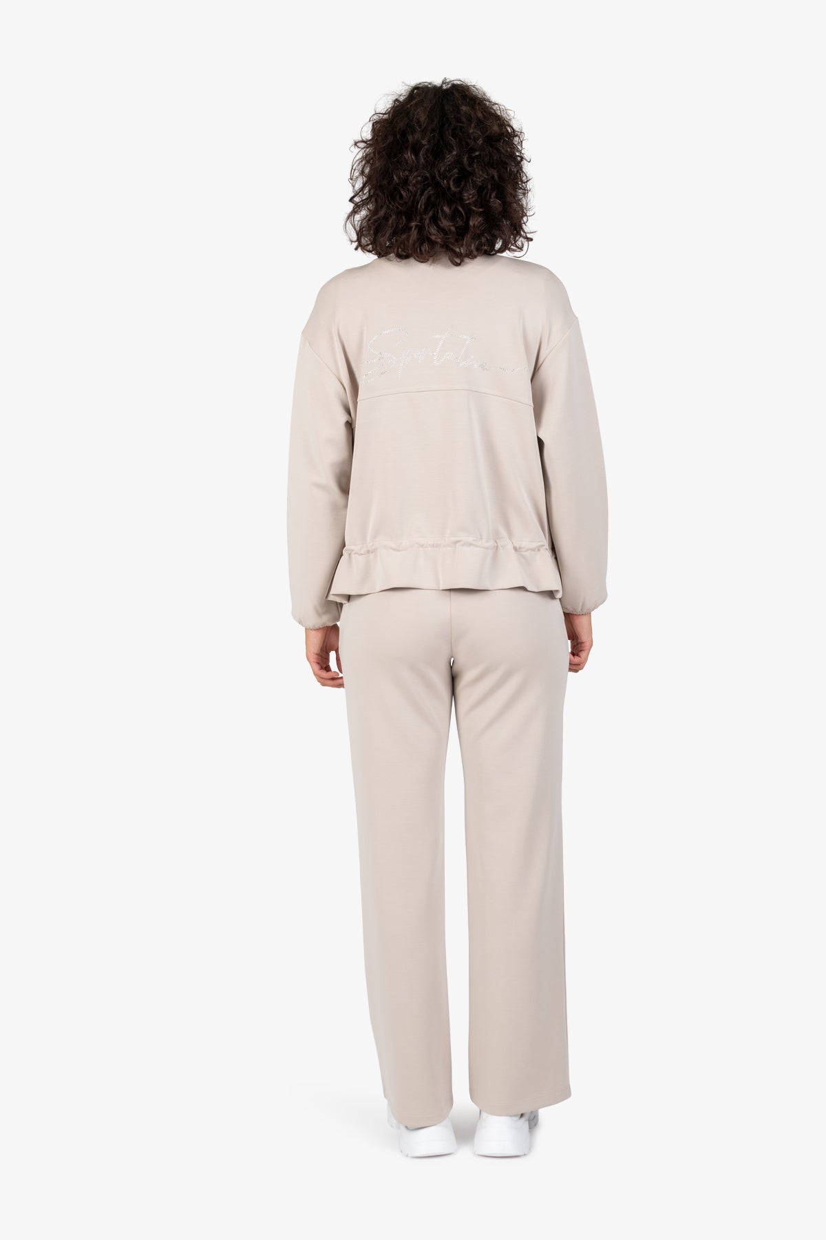 Sweat Jacket with Collar