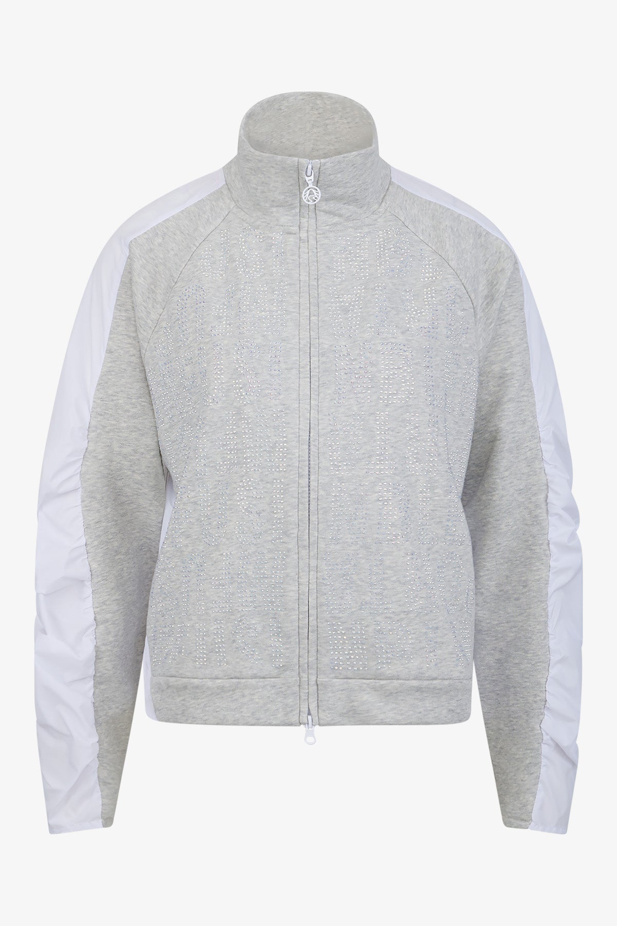 Sweat Jacket with Stand-up Collar