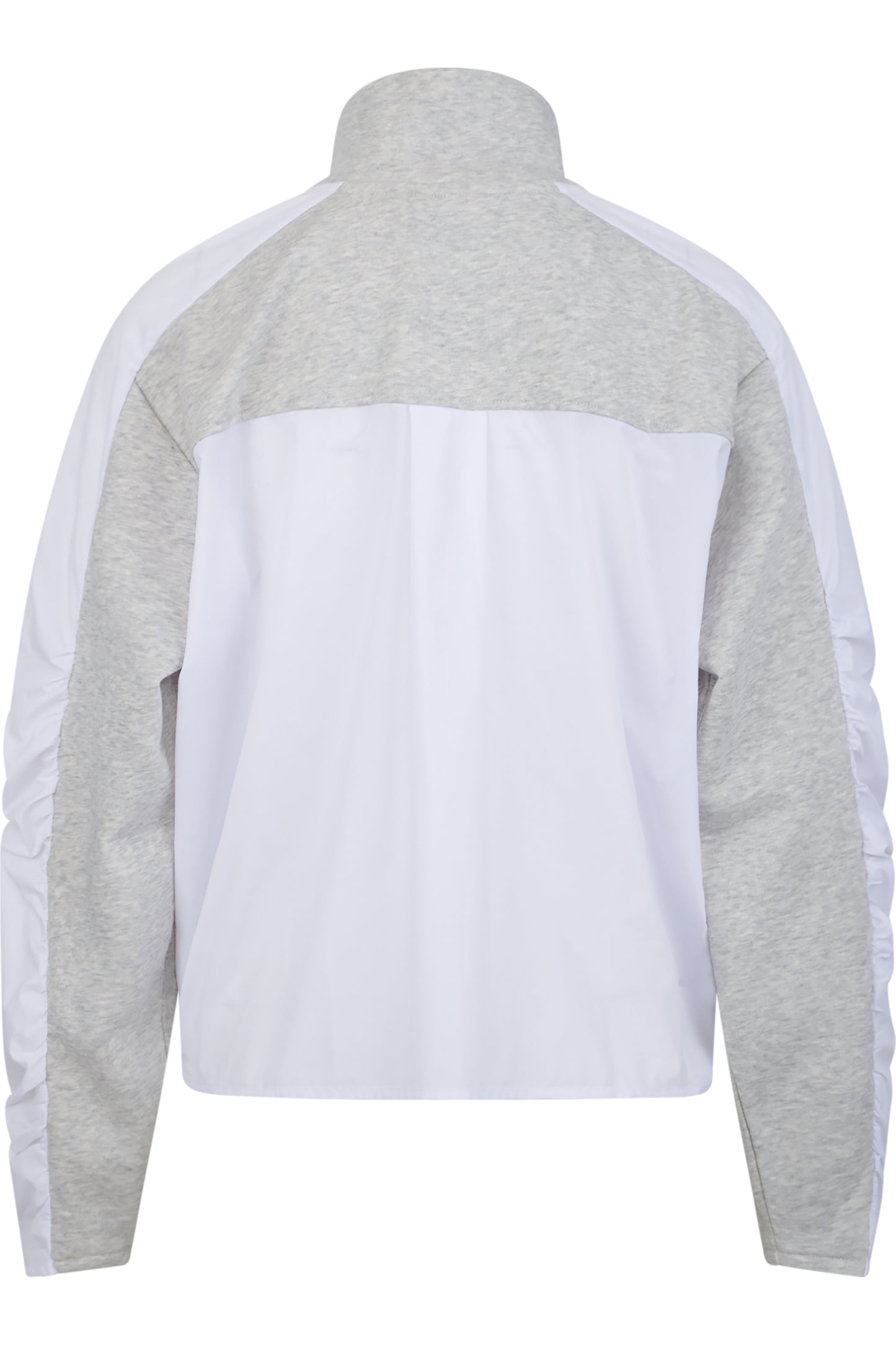 Sweat Jacket with Stand-up Collar