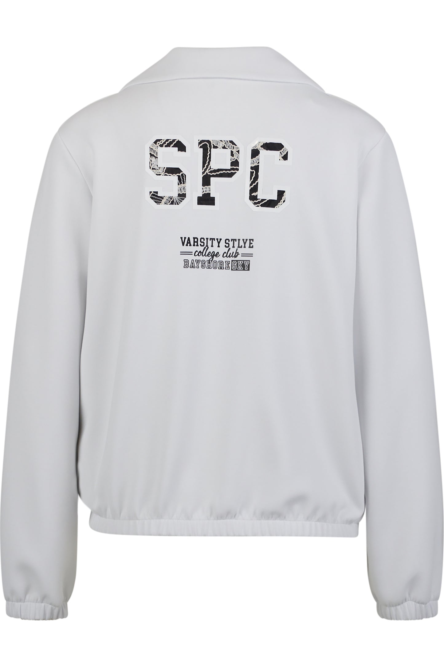 Sweater with Polo Collar