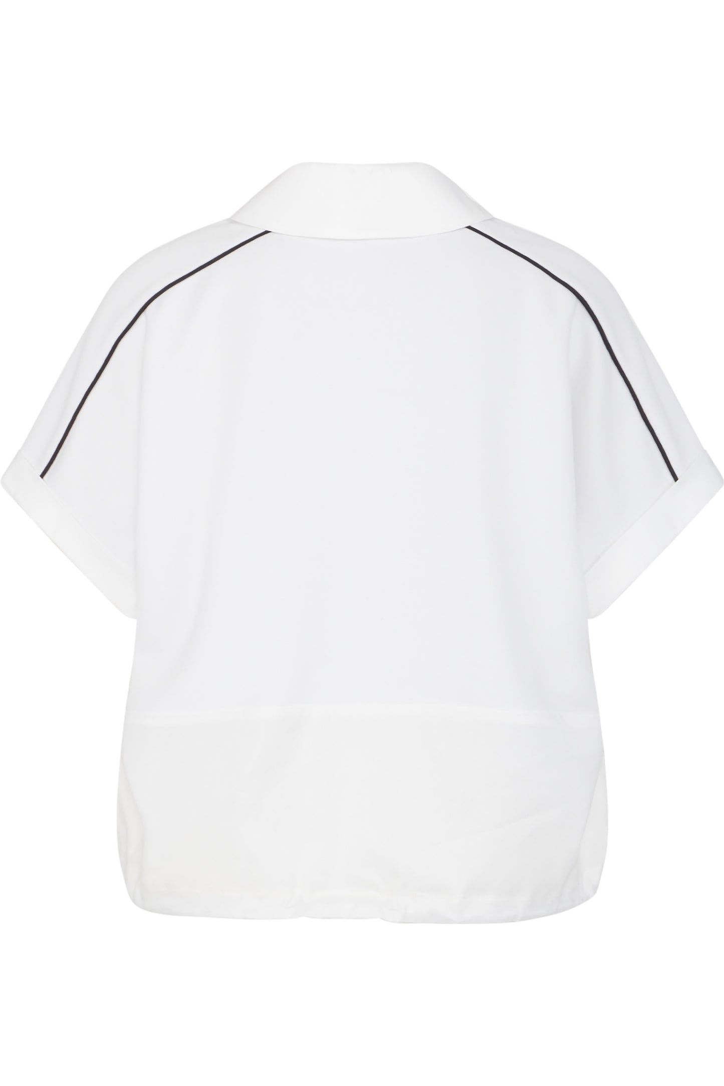 Sweater with Polo Collar
