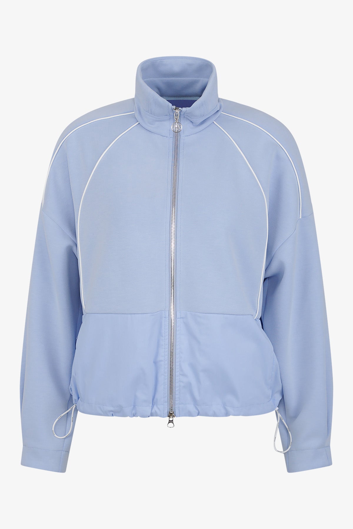 Sweat Jacket with Stand-up Collar