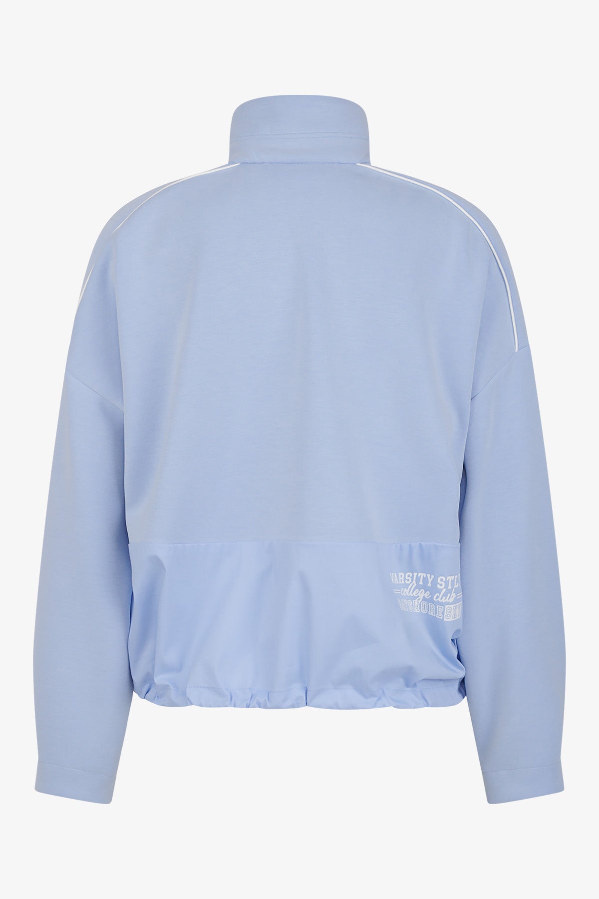 Sweat Jacket with Stand-up Collar