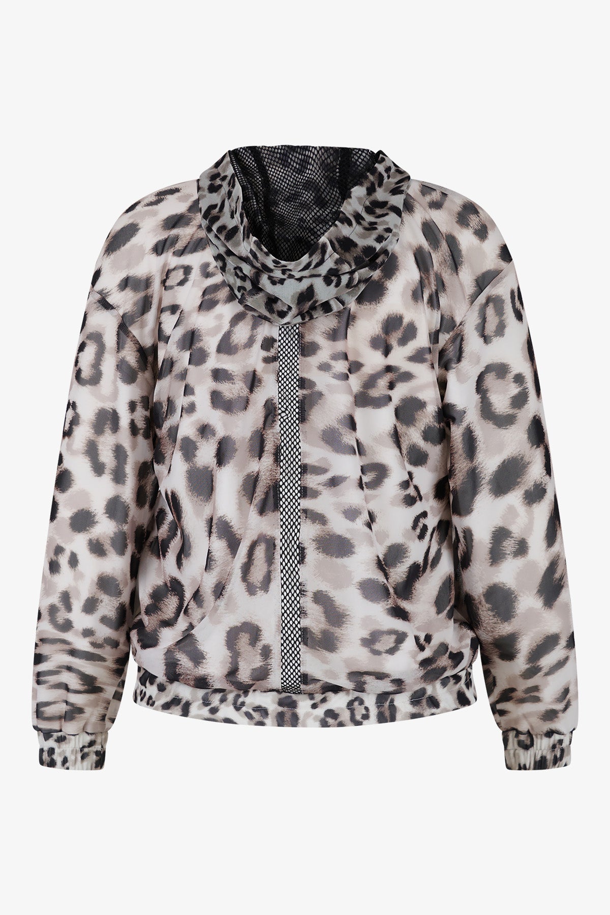 Lightweight Jersey Jacket in Leo Print