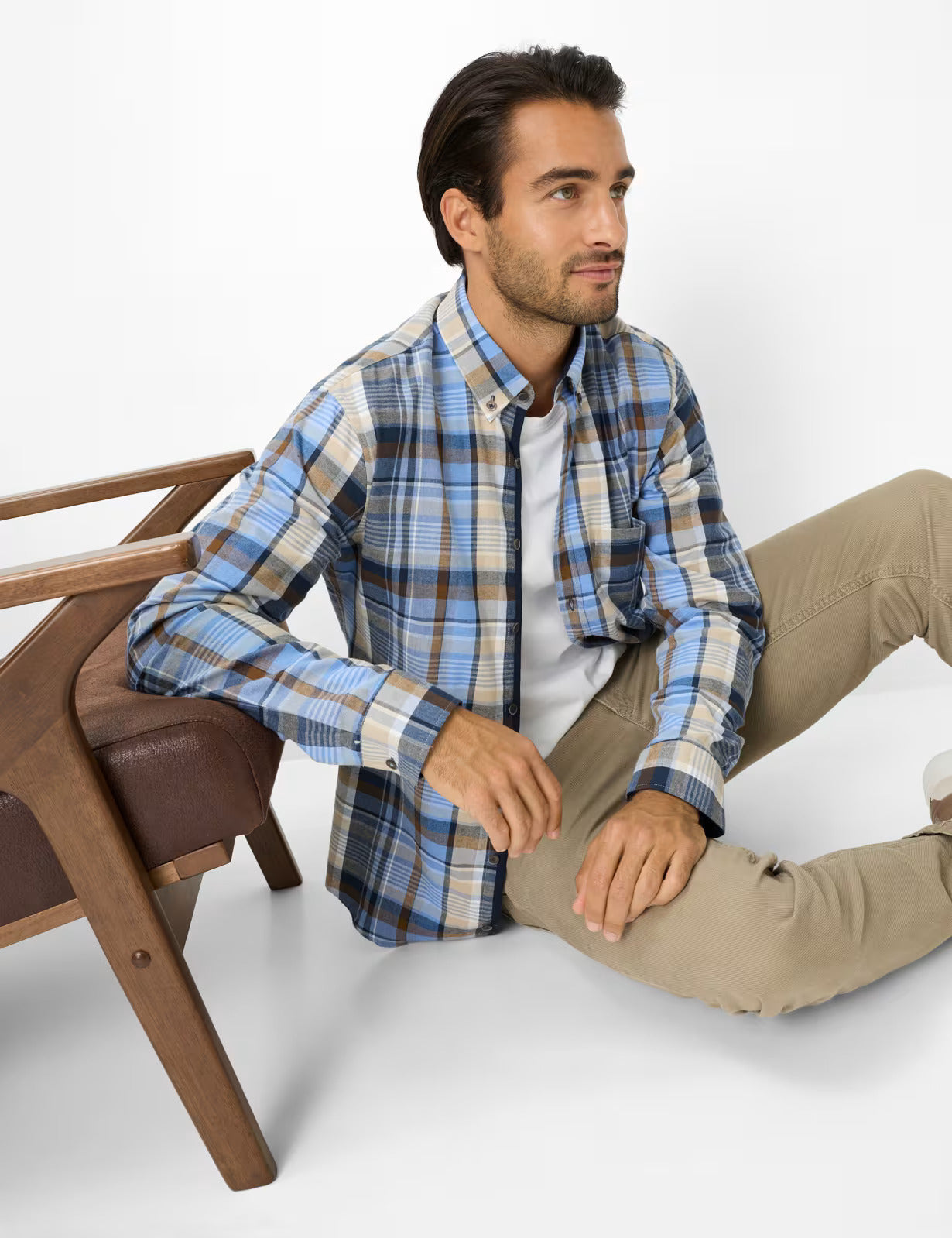 Light Flannel: Shirt Made of Pure Cotton