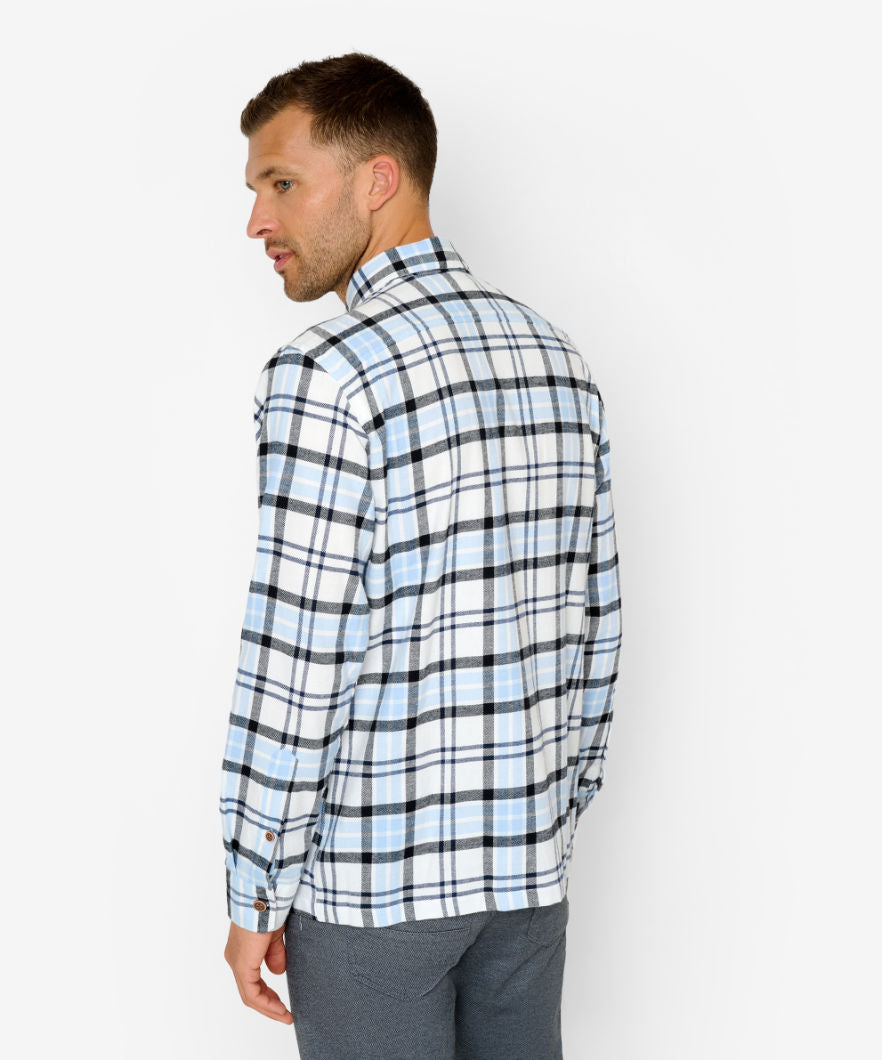 Shirt with Checkered Pattern