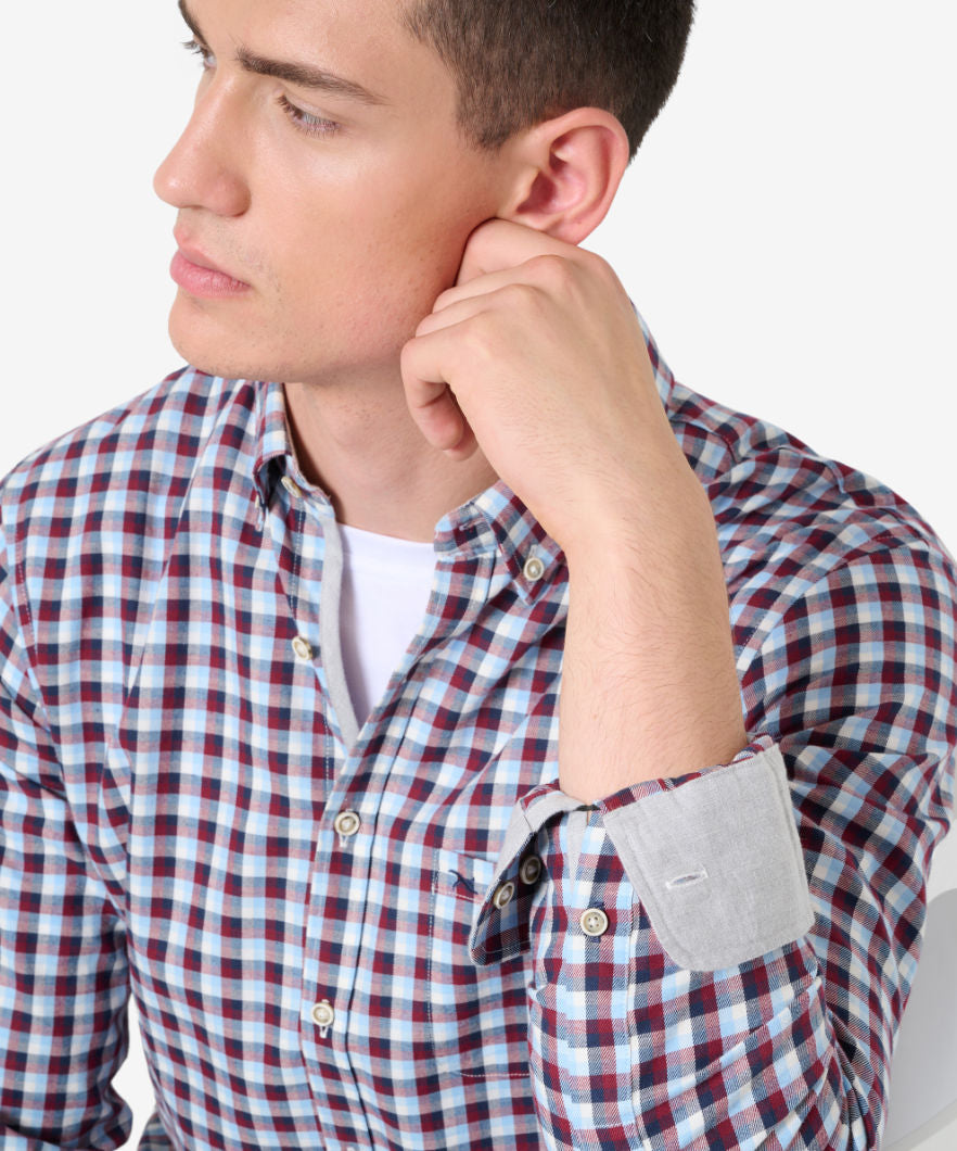 Chequered Shirt in Winter Flannel