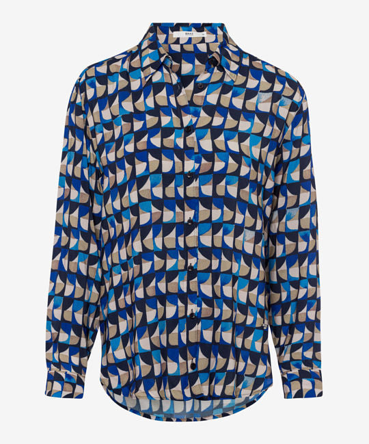 Blouse with A Stylish Print