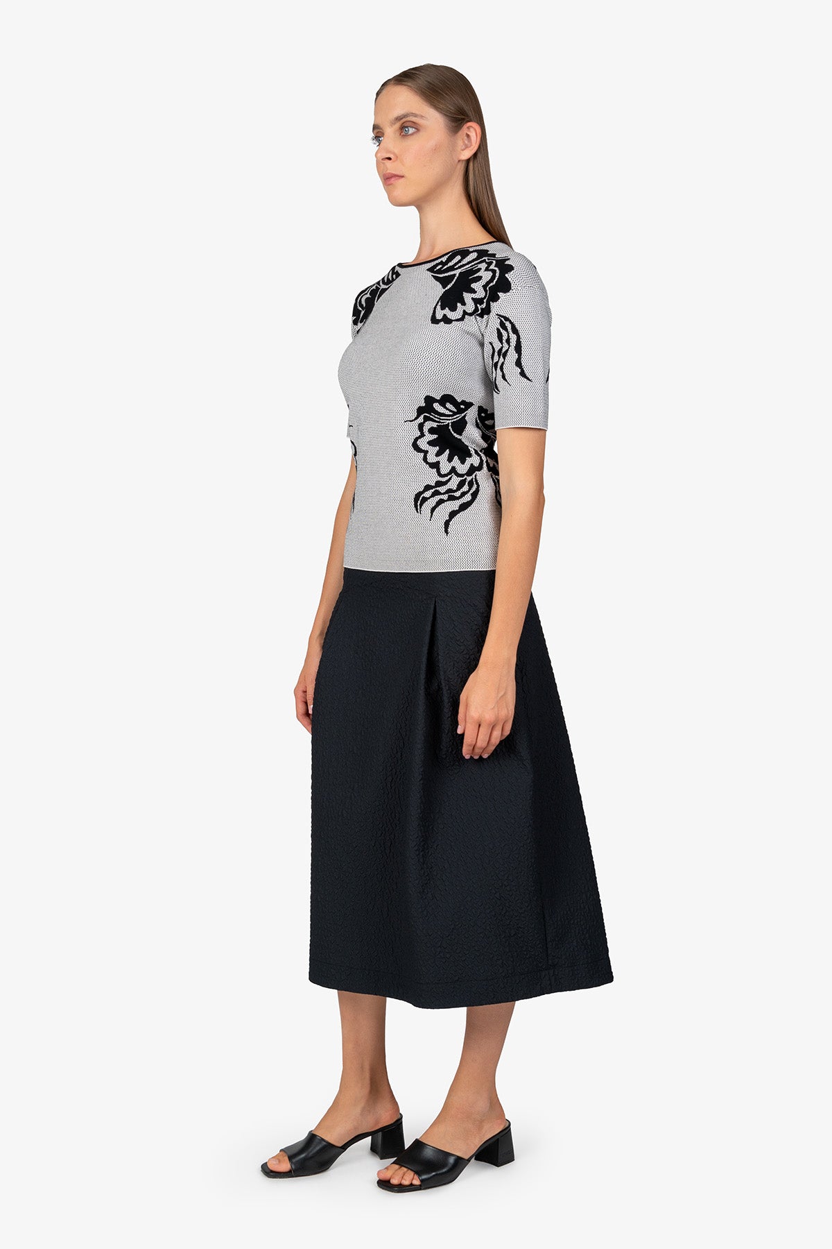 Short-sleeved Round-neck Shirt