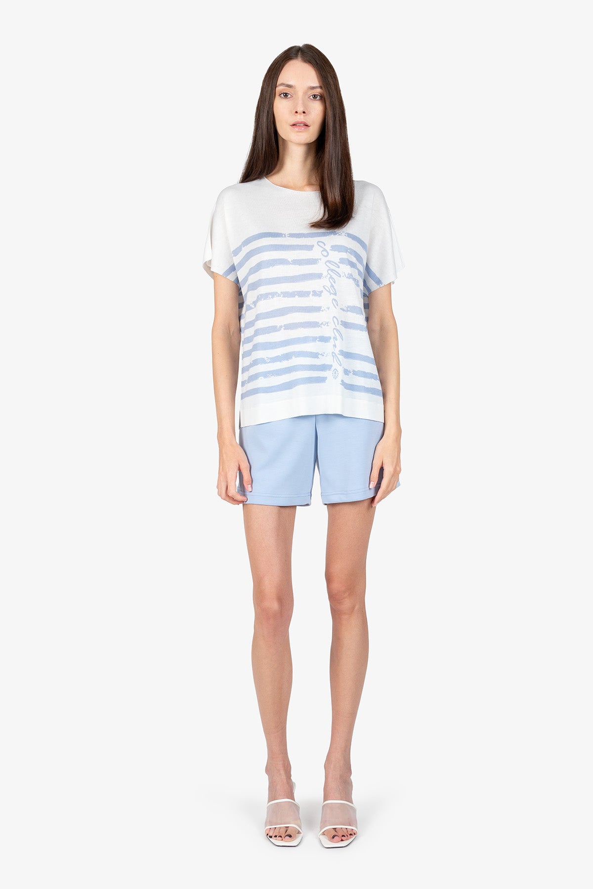 Knitted Round-neck Shirt