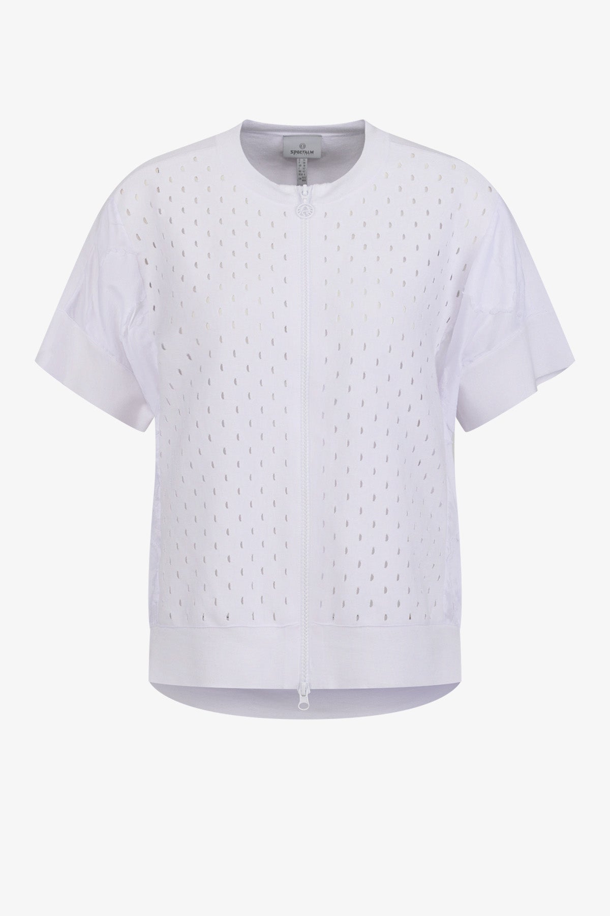 Jacket with Round Neck