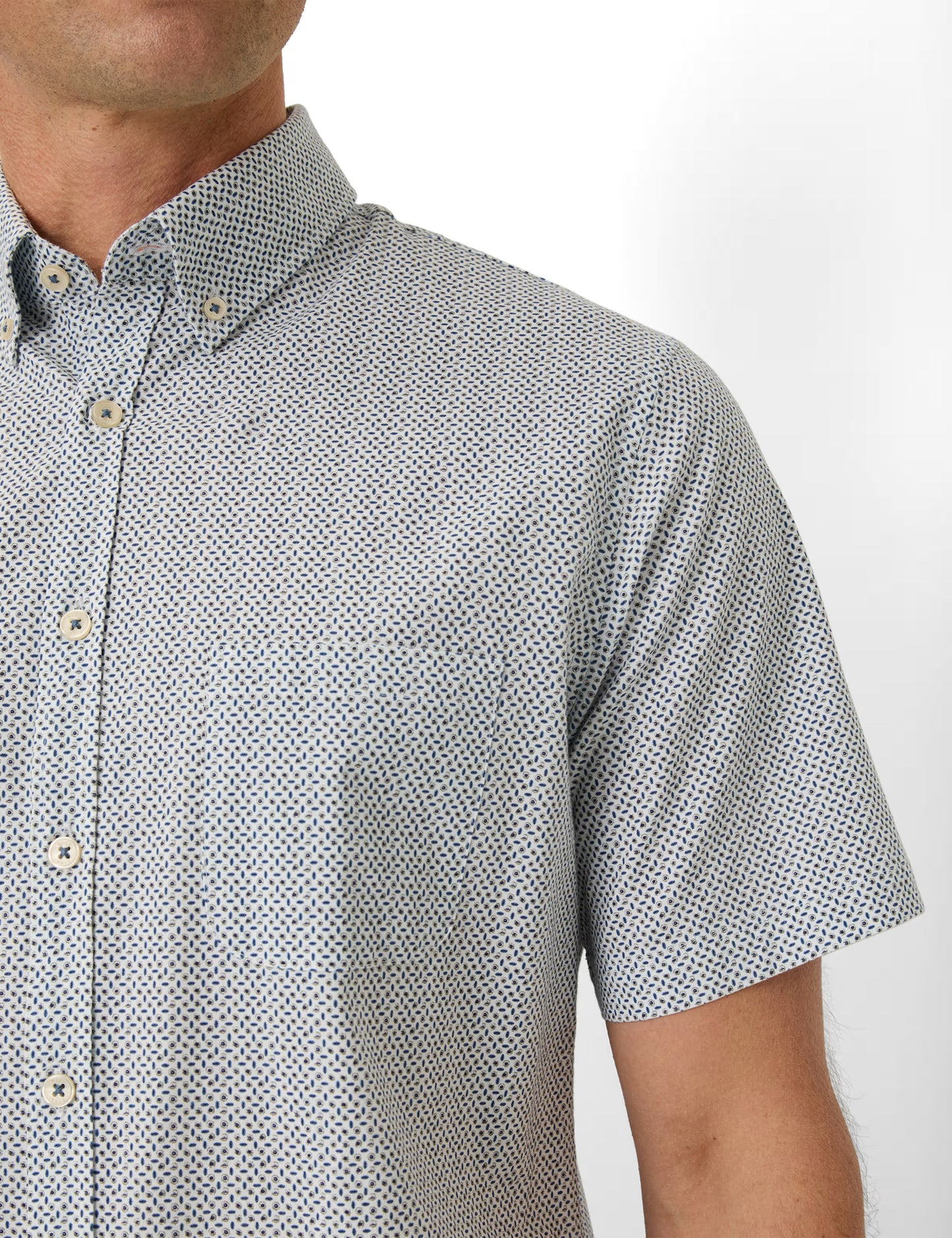 Hi-Flex: Shirt in Cotton Mix