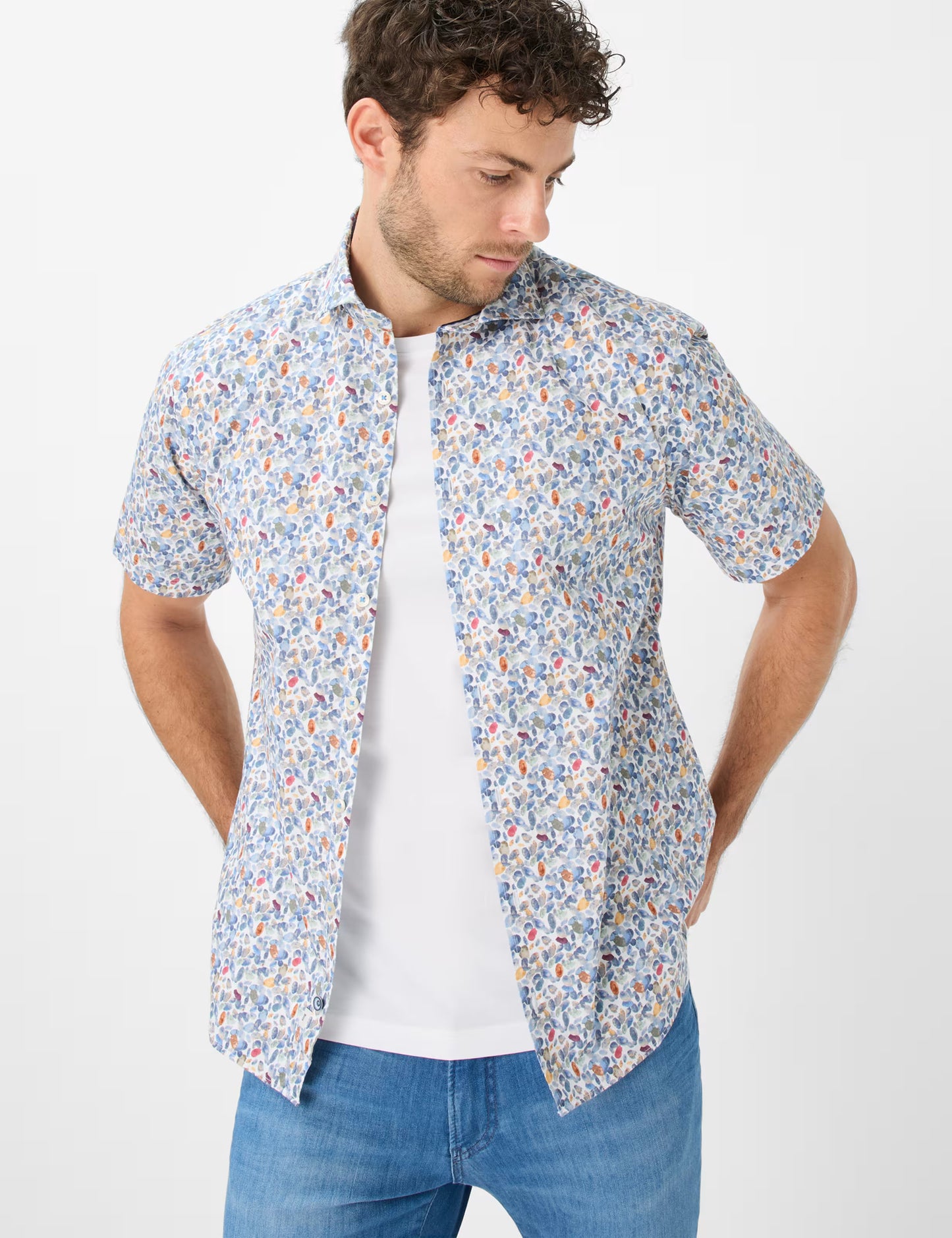 Popeline: Shirt in the Cotton Mix