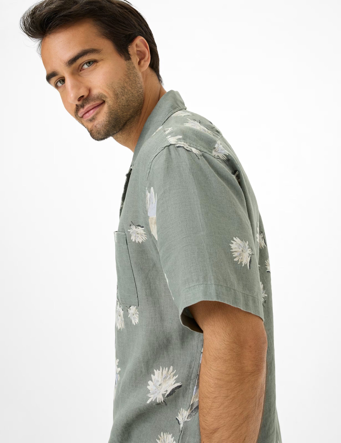 Shirt Out of Pure Linen