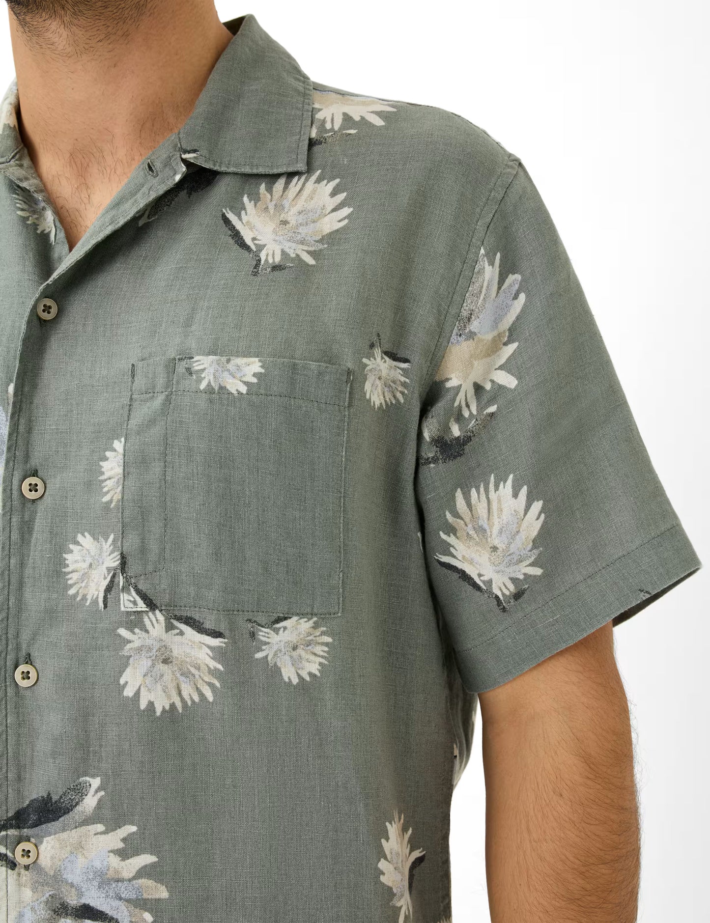 Shirt Out of Pure Linen